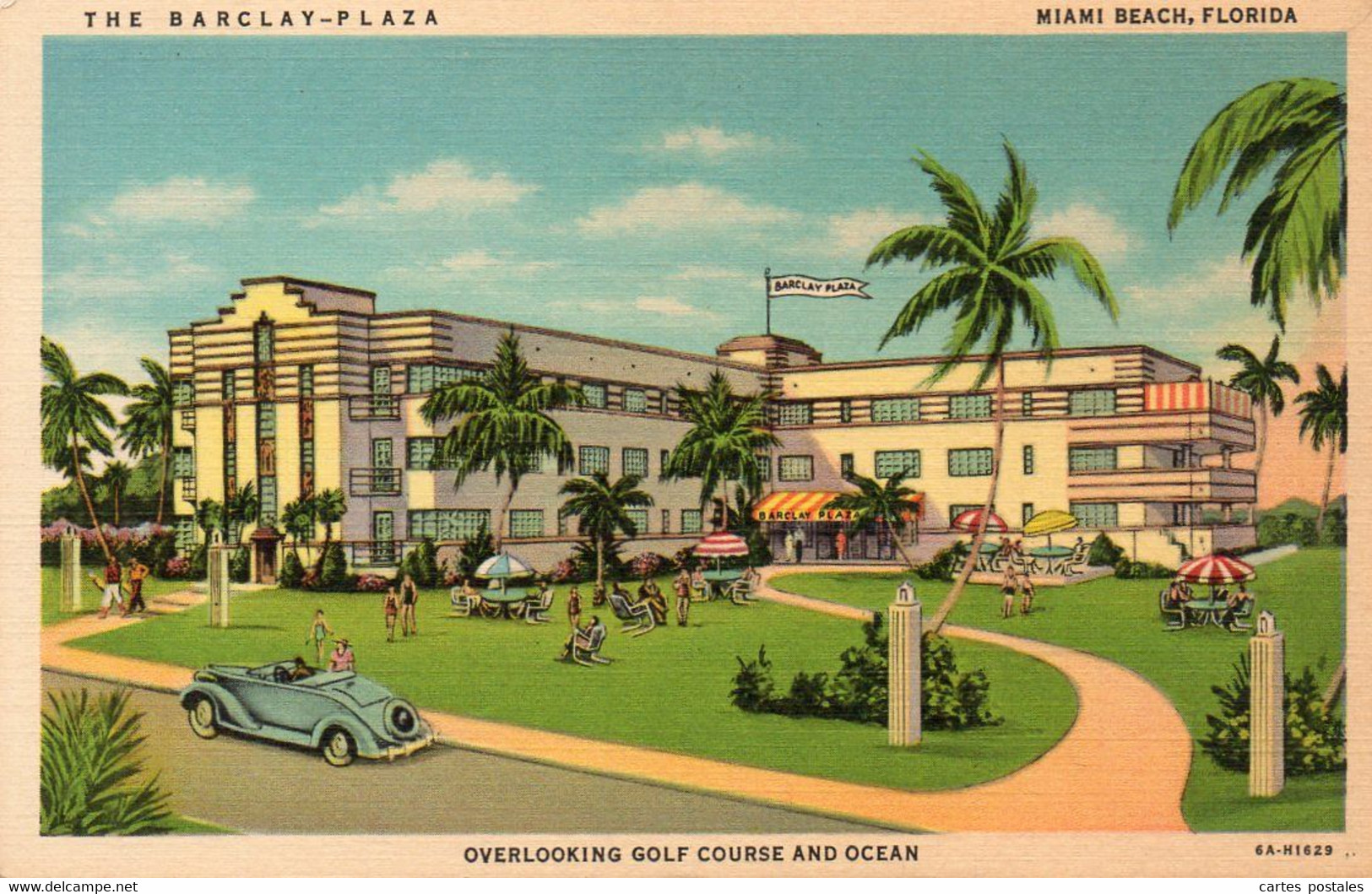 * THE BARCLAY - PLAZA Park Avenue - Overlooking Golf Course And Ocean - Miami Beach