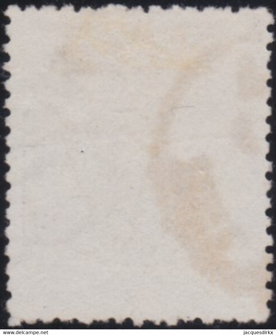 Belgie   .    OBP  .   25A   (2 Scans)       .    O   . Gebruikt  .   /   .   Oblitéré - 1866-1867 Piccolo Leone