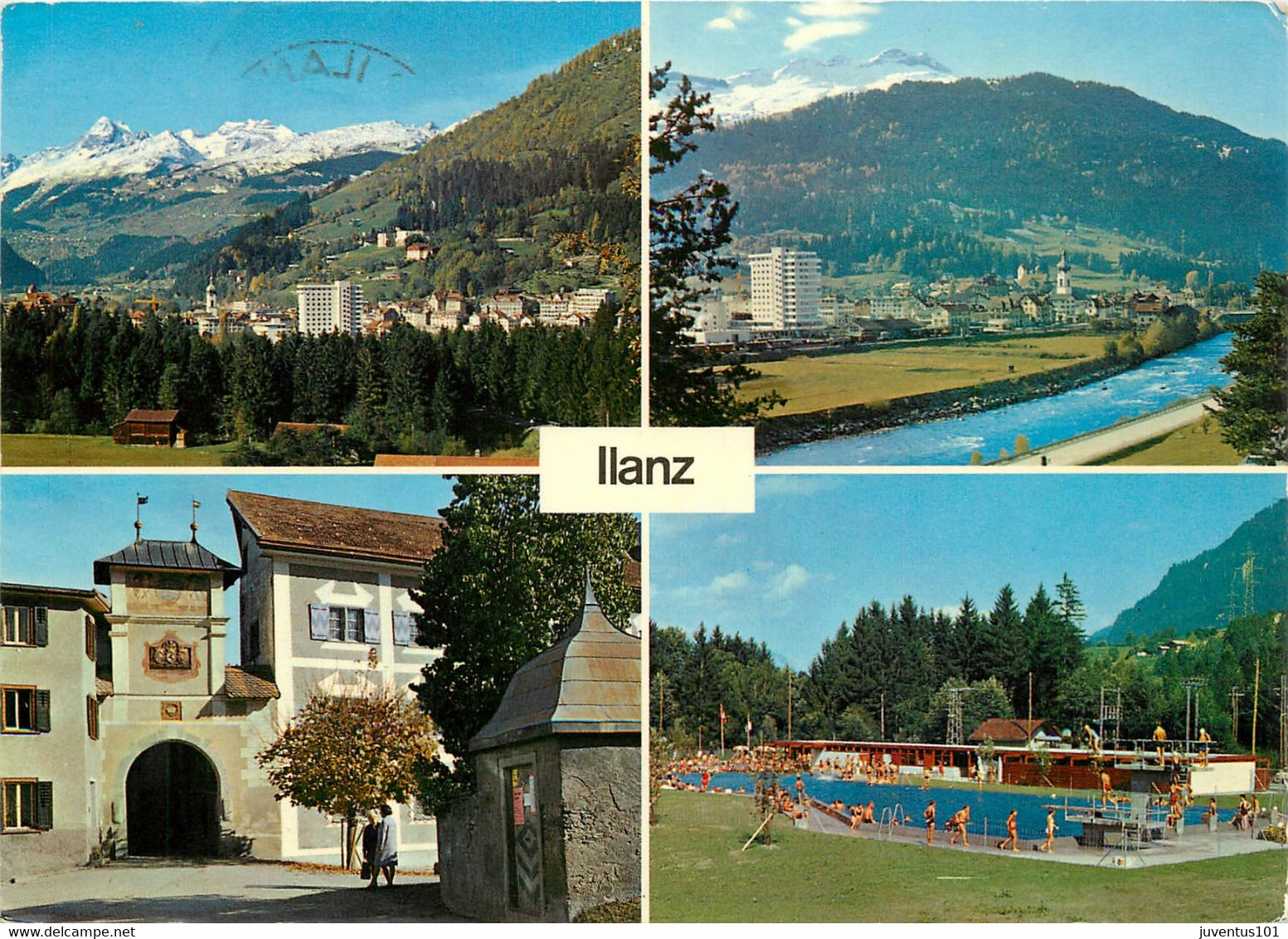 CPSM Ilanz-Multivues        L467 - Ilanz/Glion