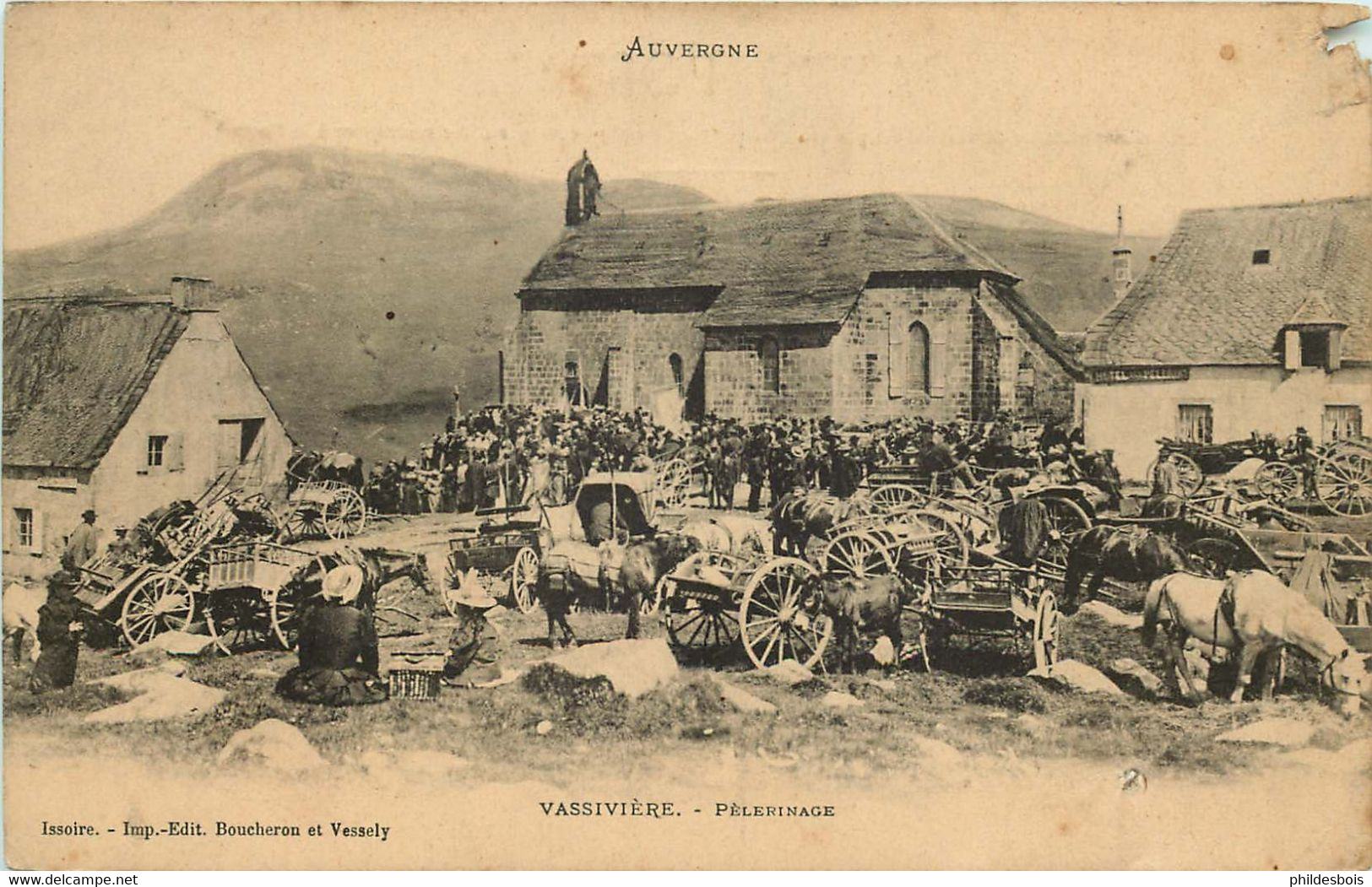 PUY DE DOME  BESSE Et Saint ANASTAISE  VASSIVIERE  Pelerinage - Besse Et Saint Anastaise