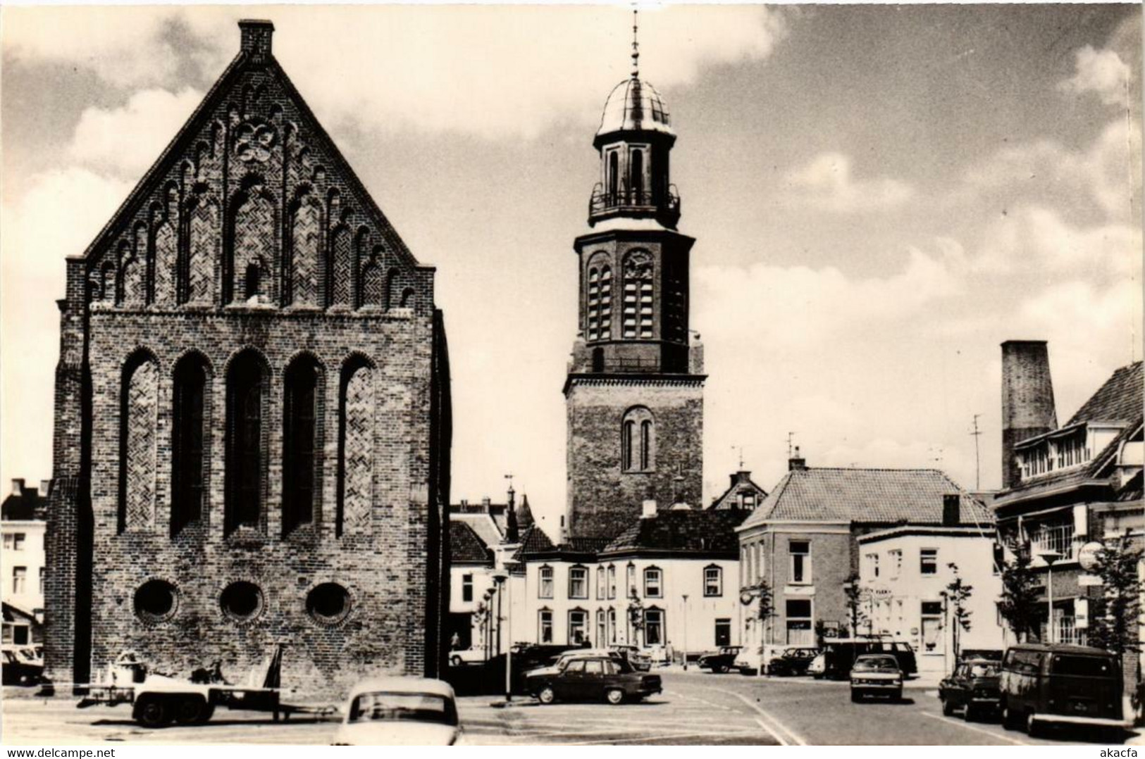 CPA AK WINSCHOTEN Ned. Herv. Kerk En Toren NETHERLANDS (604337) - Winschoten