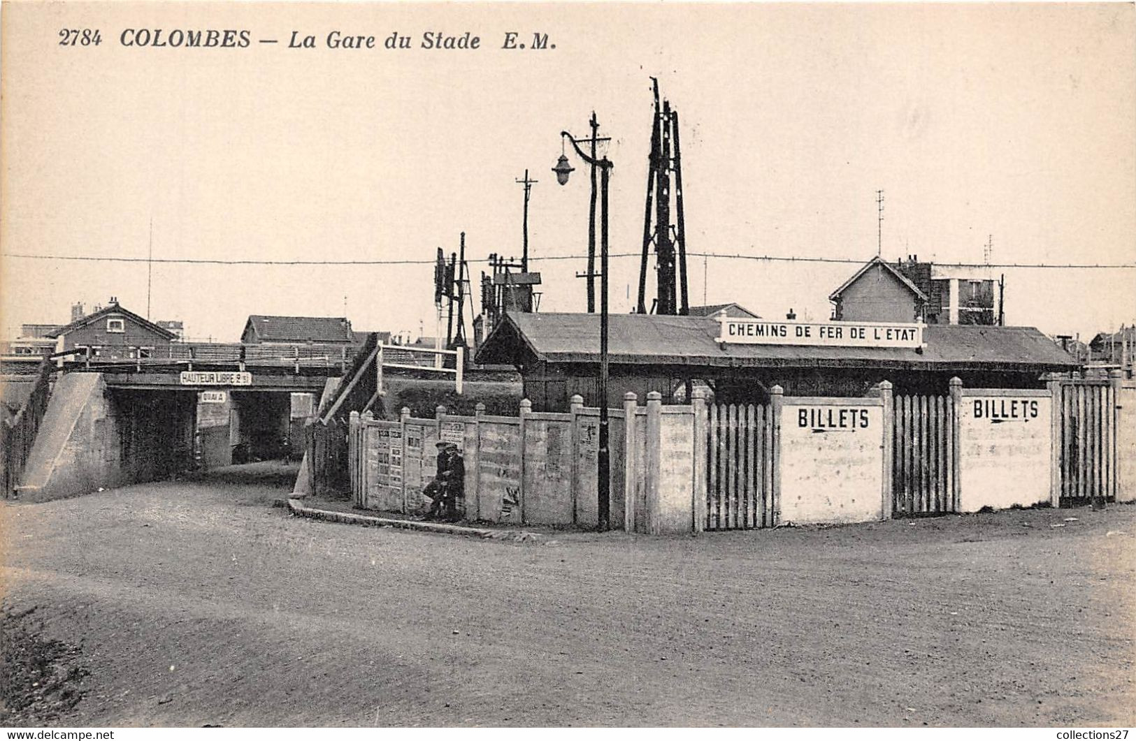 92-COLOMBES- LA GARE DU STADE - Colombes