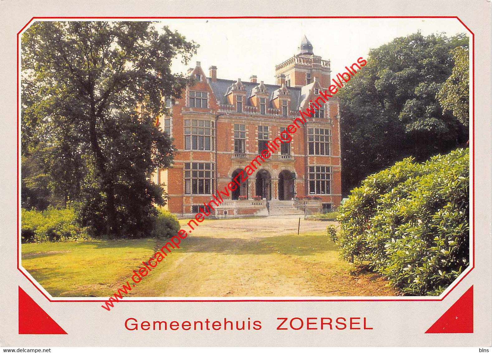Gemeentehuis - Kasteel Park Grondgebied Halle - Zoersel - Zoersel