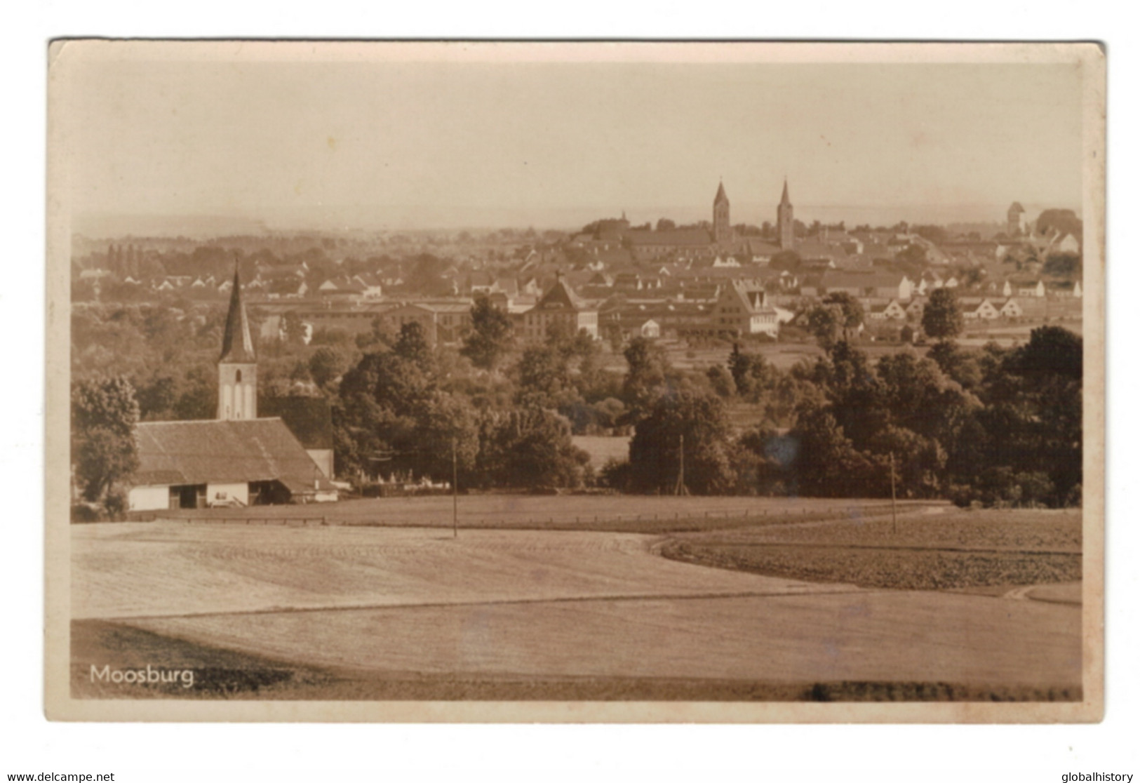 DG1694 - BAYERN - MOOSBURG - TOTALANSICHT - PANORAMA VIEW - Moosburg