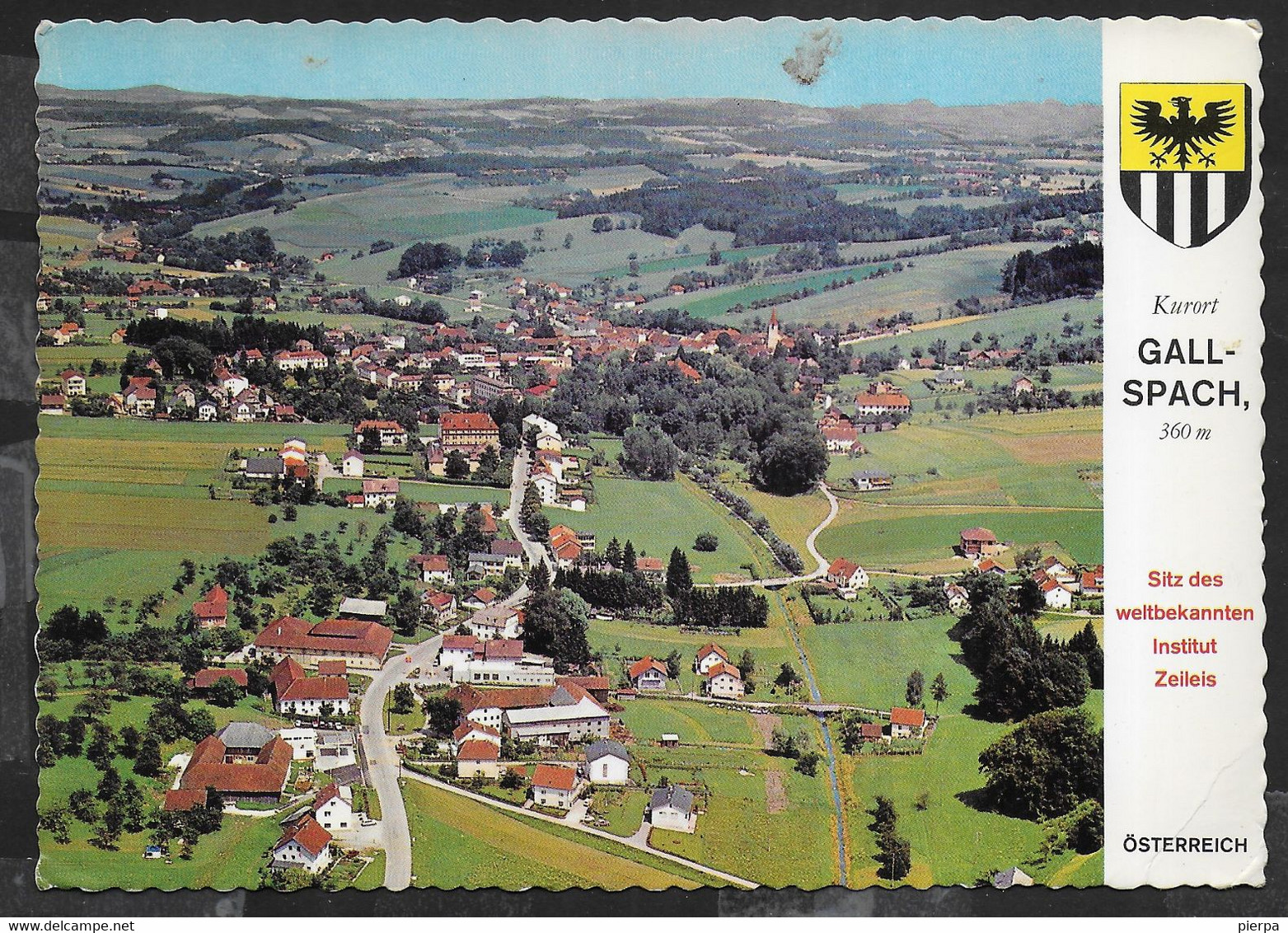 AUSTRIA - GALLSPACH - ALTA AUSTRIA - PANORAMA - VIAGGIATA - Gallspach