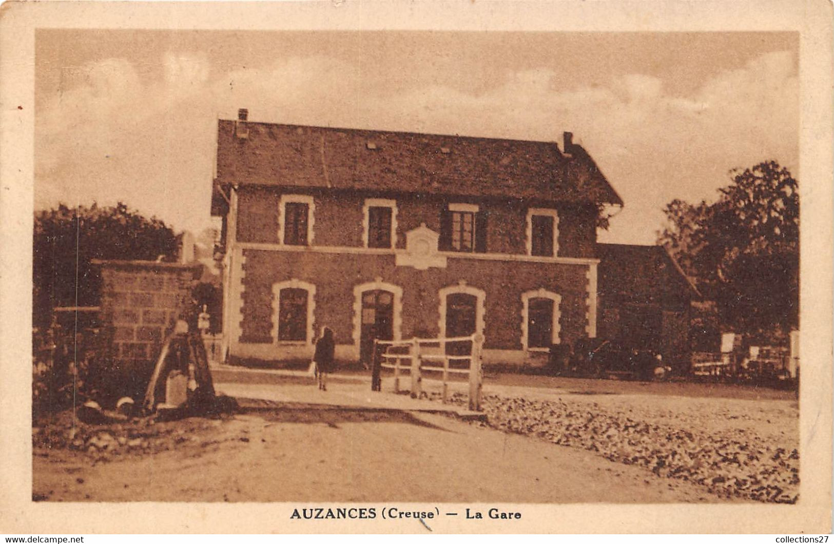 23-AUZANCES- LA GARE - Auzances