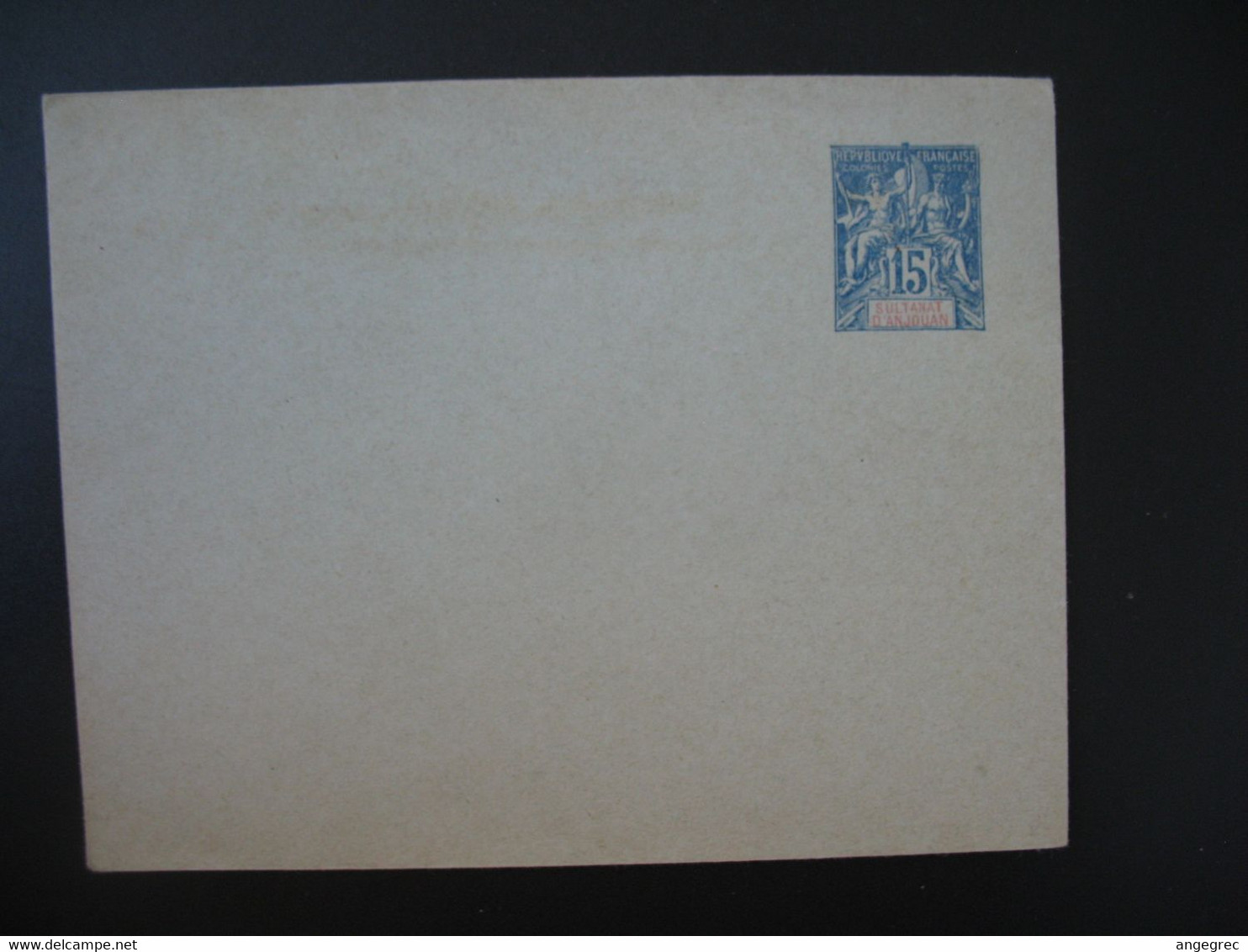 Entier Postal  Enveloppe Anjouan  Type Groupe  15c   Voir Scan - Brieven En Documenten