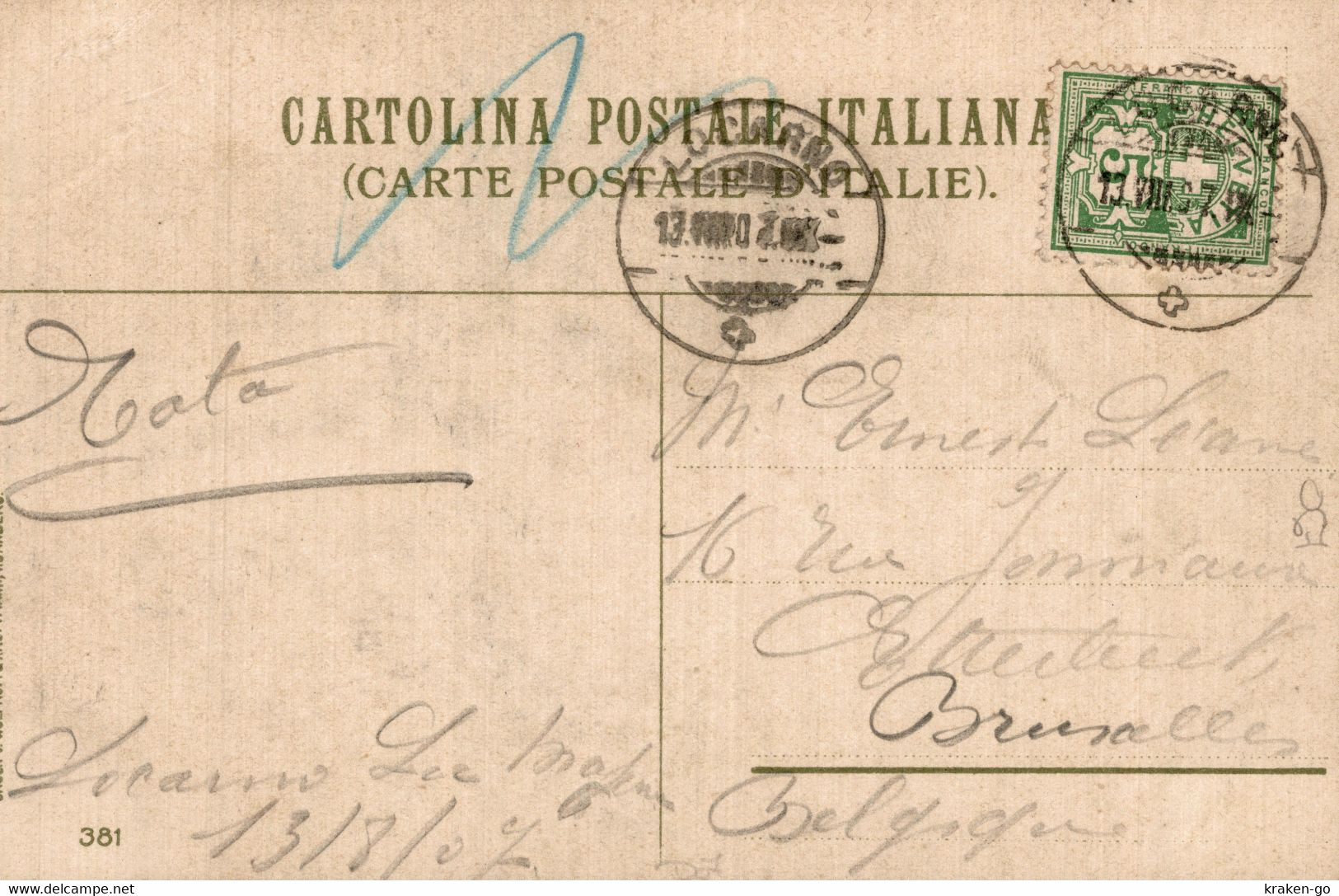 CPA M. WIELANDT - Pallanza, Verbania - Panorama - VG - W067 - Wielandt, Manuel