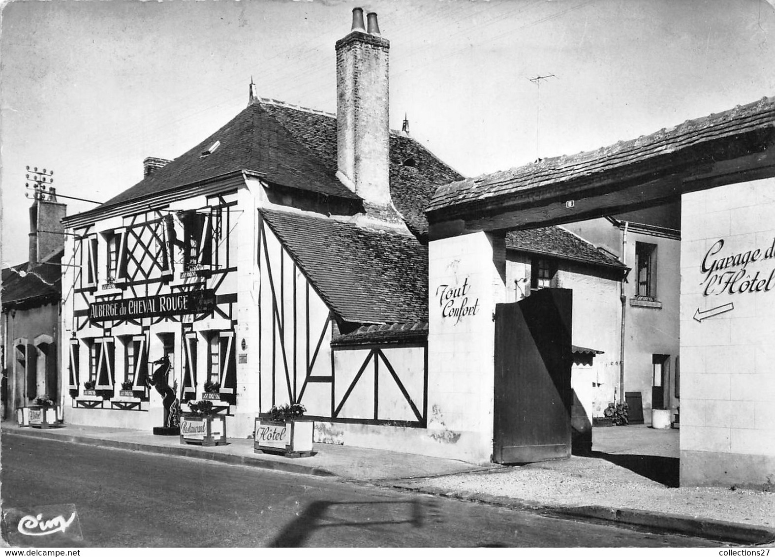 18-AUBIGNY-SUR-NERE- AUBERGE DU CHEVAL ROUGE - Aubigny Sur Nere