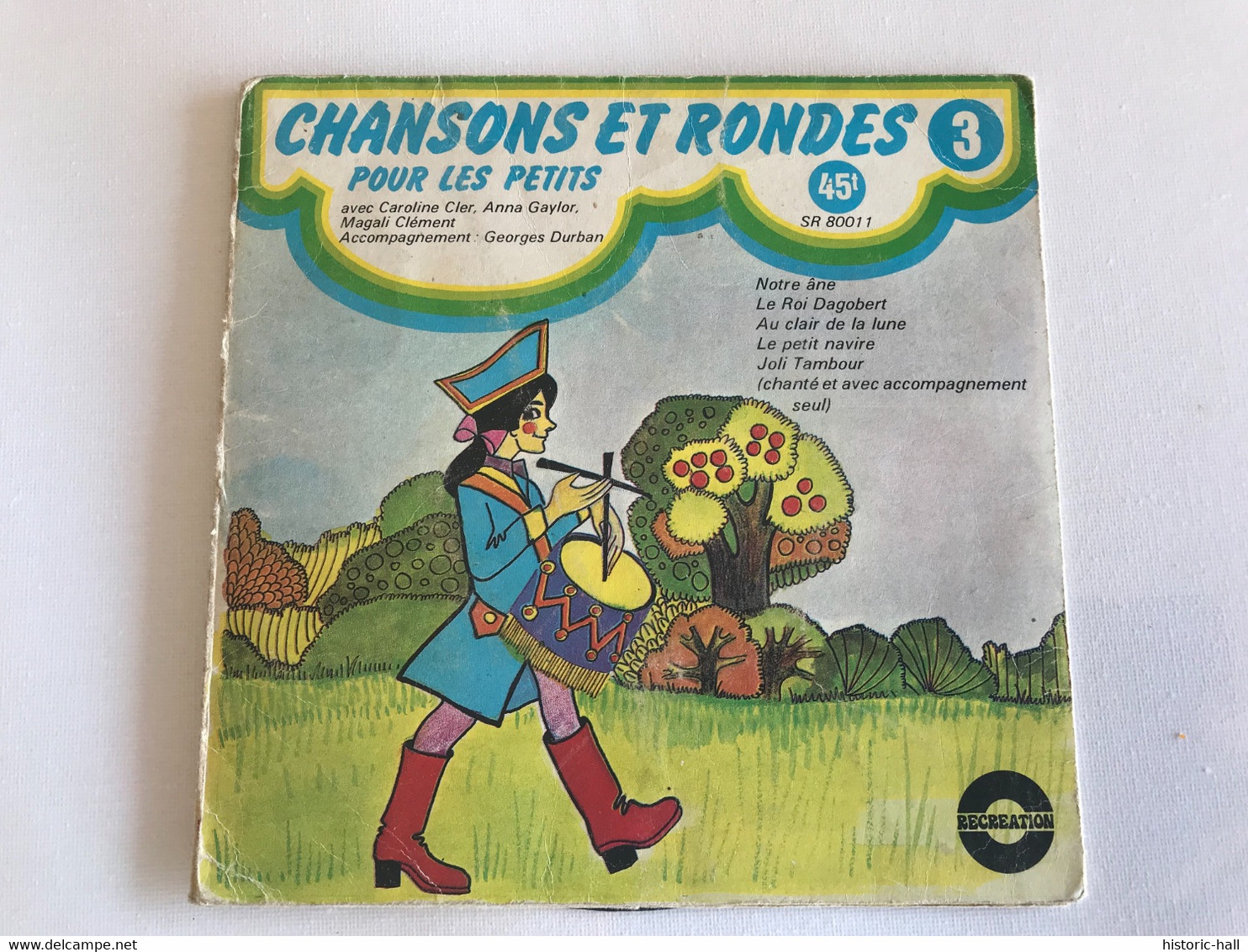 CHANSONS ET RONDES Pour Les Petits - 45t - - Kinderen