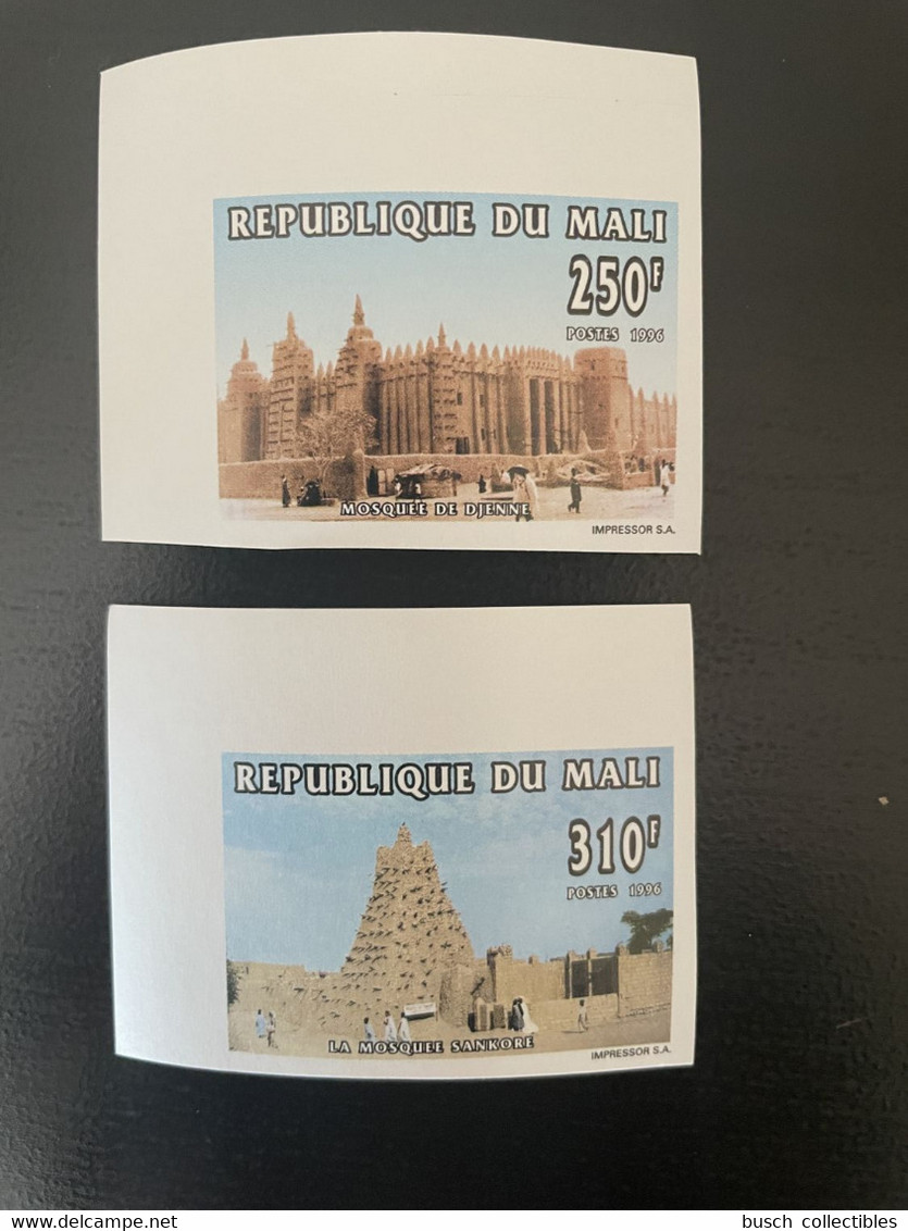 Mali 1996 Mi. 1505 - 1506 Non Dentelé IMPERF Mosquée Moschee Mosque Religion Sankoré Djenné Islam MNH** - Islam