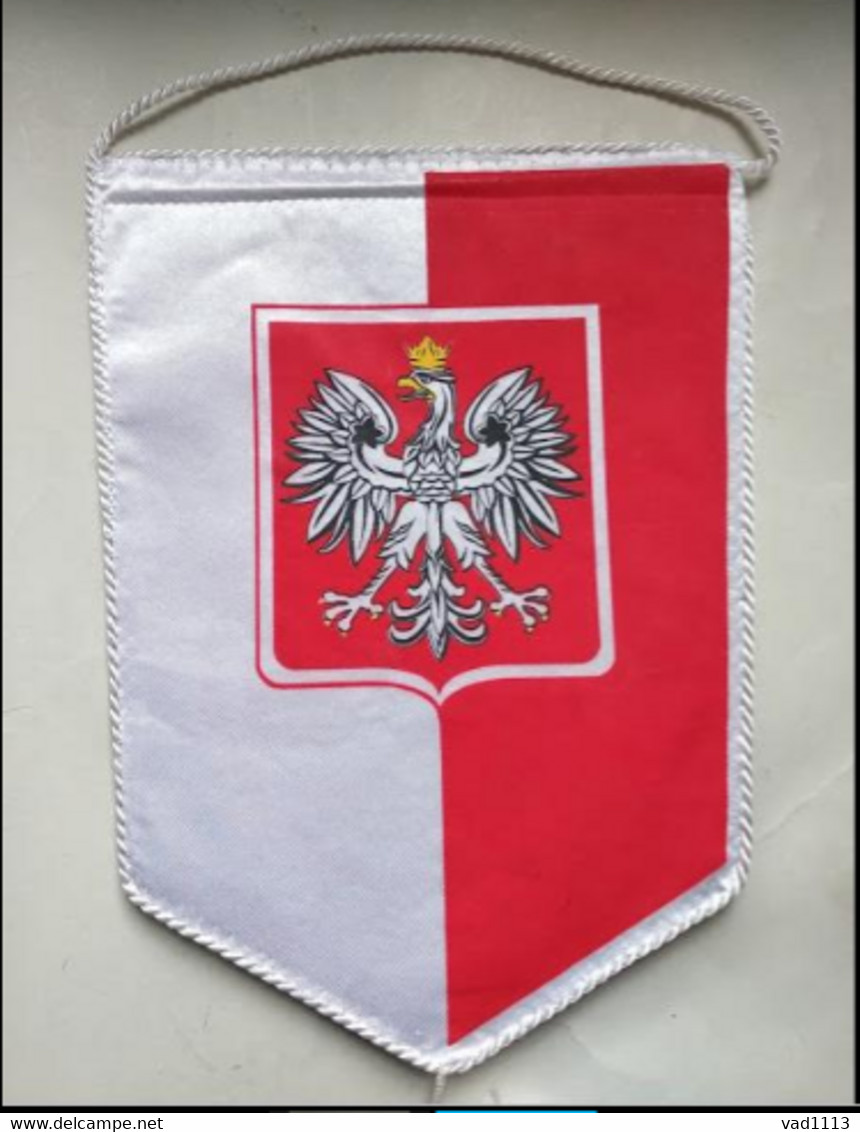 Hockey-  Official Pennant Ice Hockey Federation Of Poland - Other & Unclassified