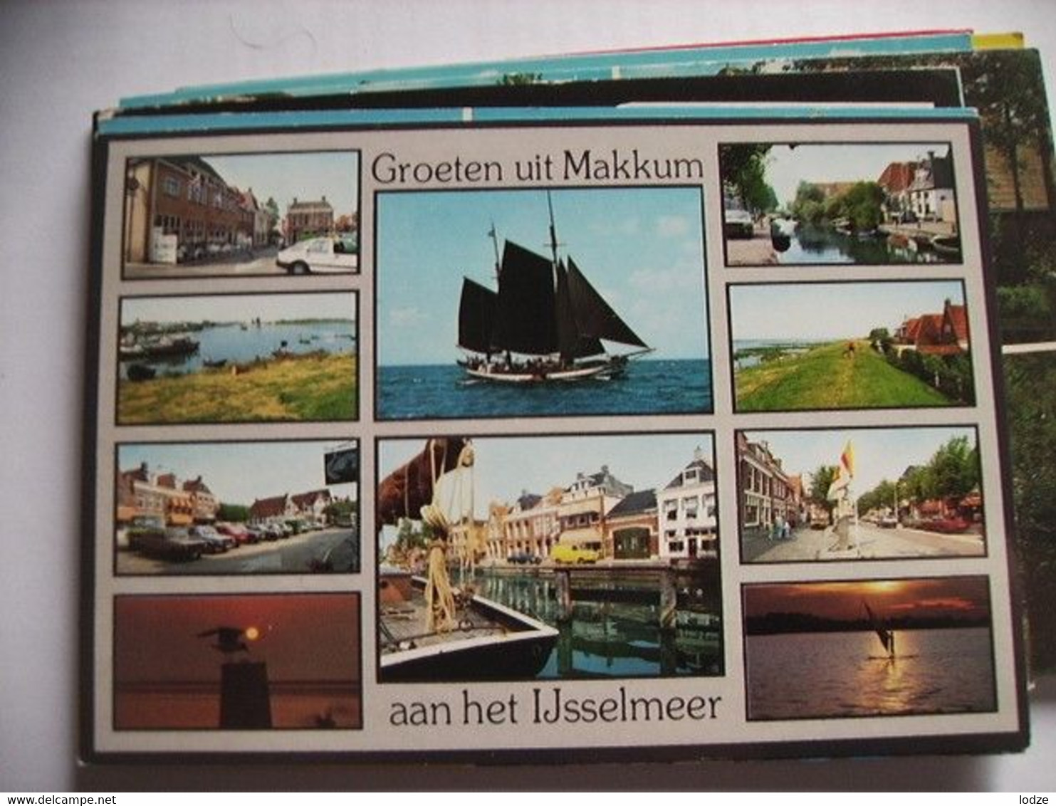 Nederland Holland Pays Bas Makkum Met Het IJsselmeer - Makkum