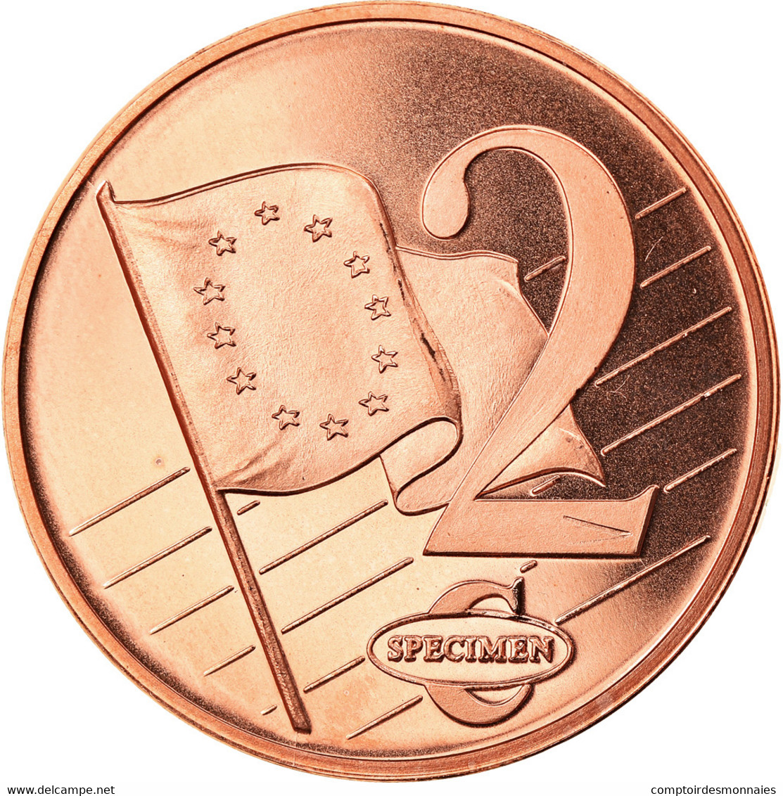 Slovaquie, Médaille, 2 C, Essai Trial, 2003, Paranumismatique, FDC, Cuivre - Privatentwürfe