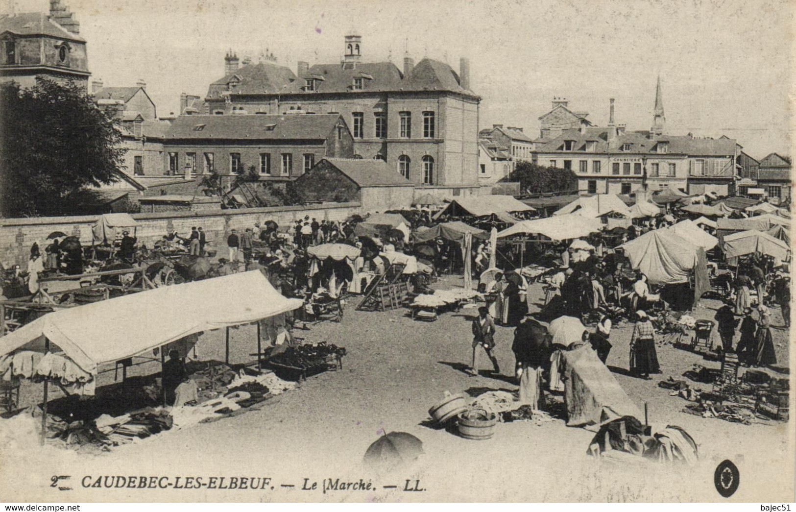 Caudebec Lès Elbeuf - Le Marché - Caudebec-lès-Elbeuf