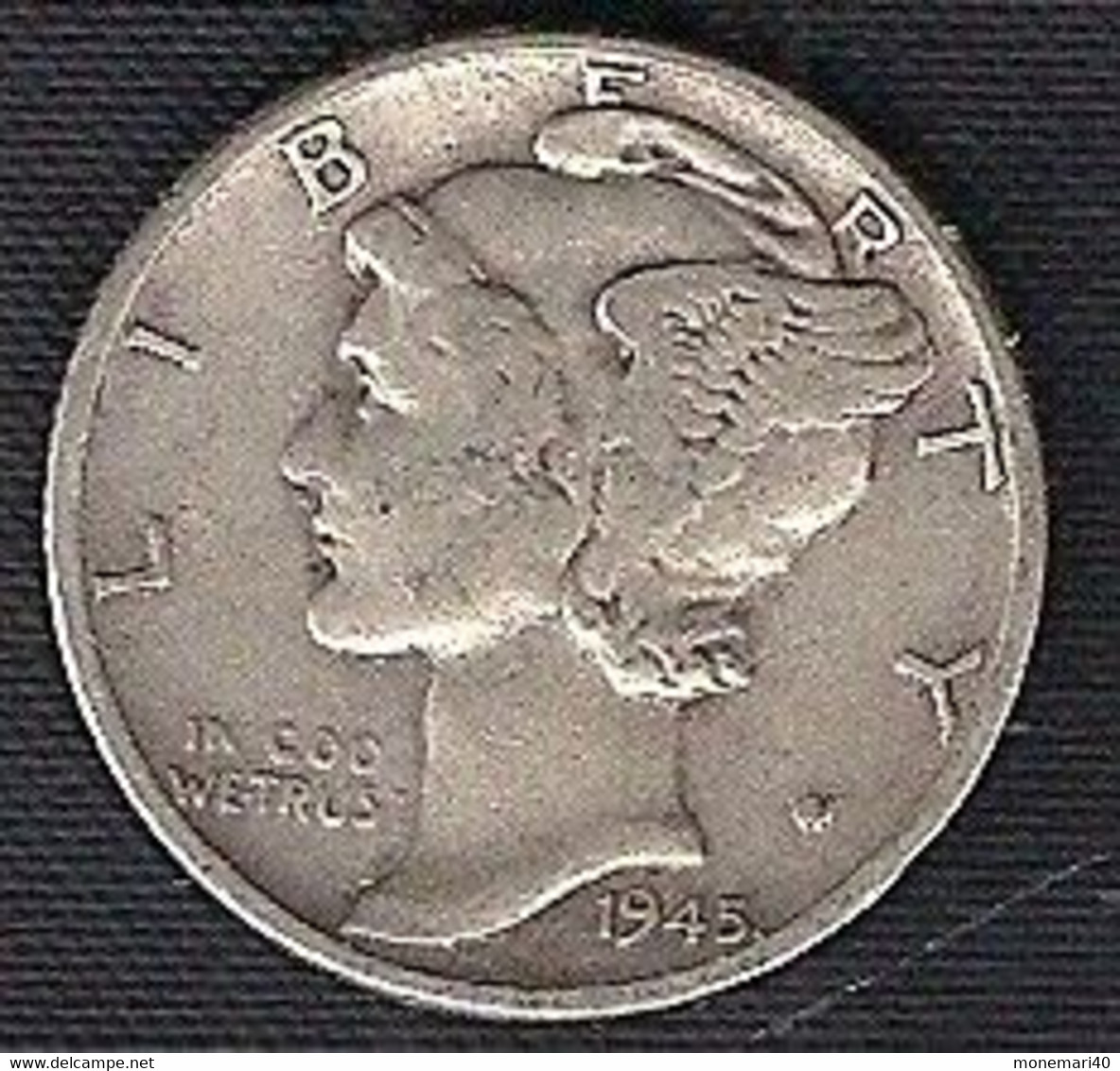 ÉTATS-UNIS 1 DIME - 1945 - Altri & Non Classificati