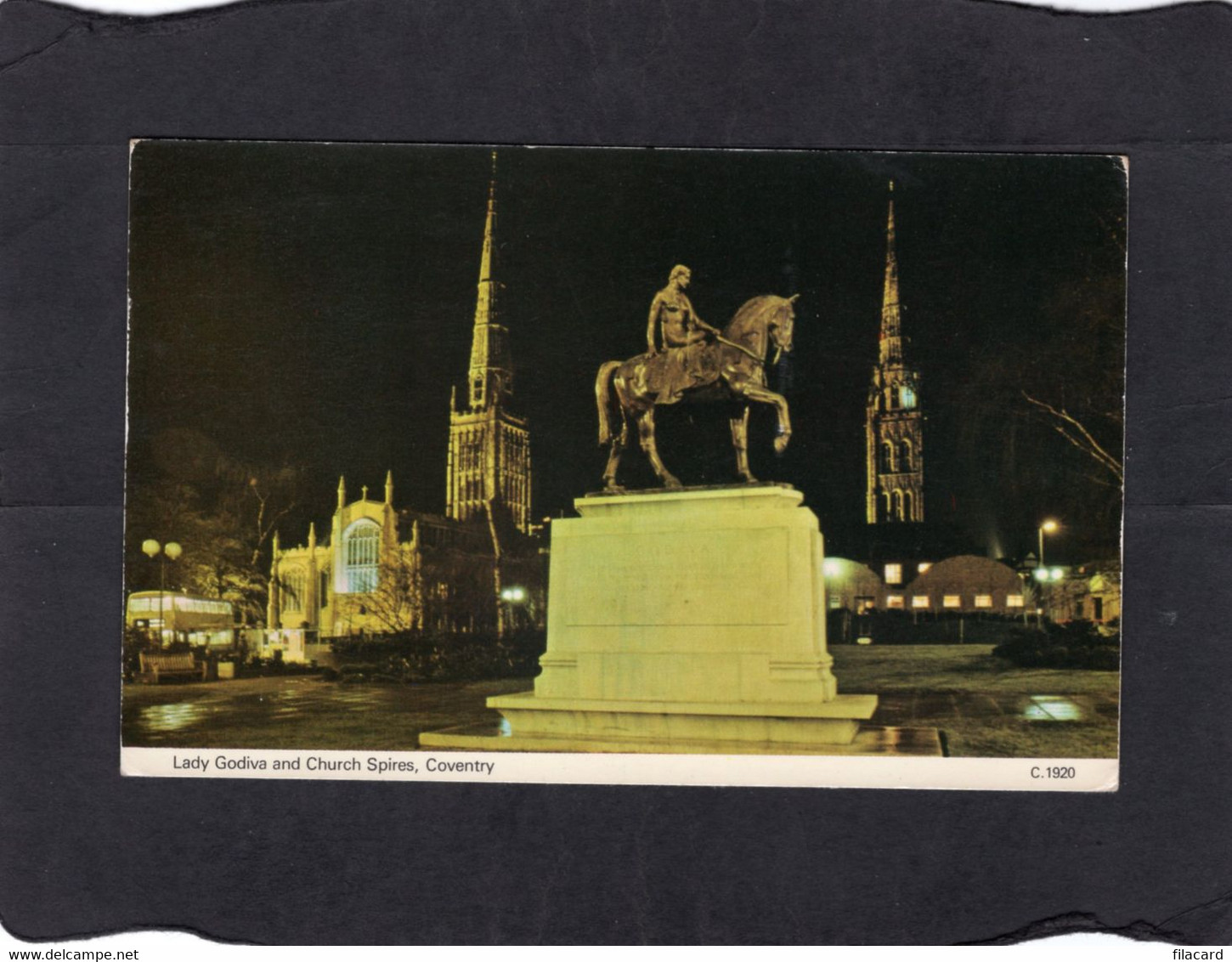 101364    Regno  Unito,   Lady  Godiva And  Church  Spires,  Coventry,  VG  1980 - Coventry