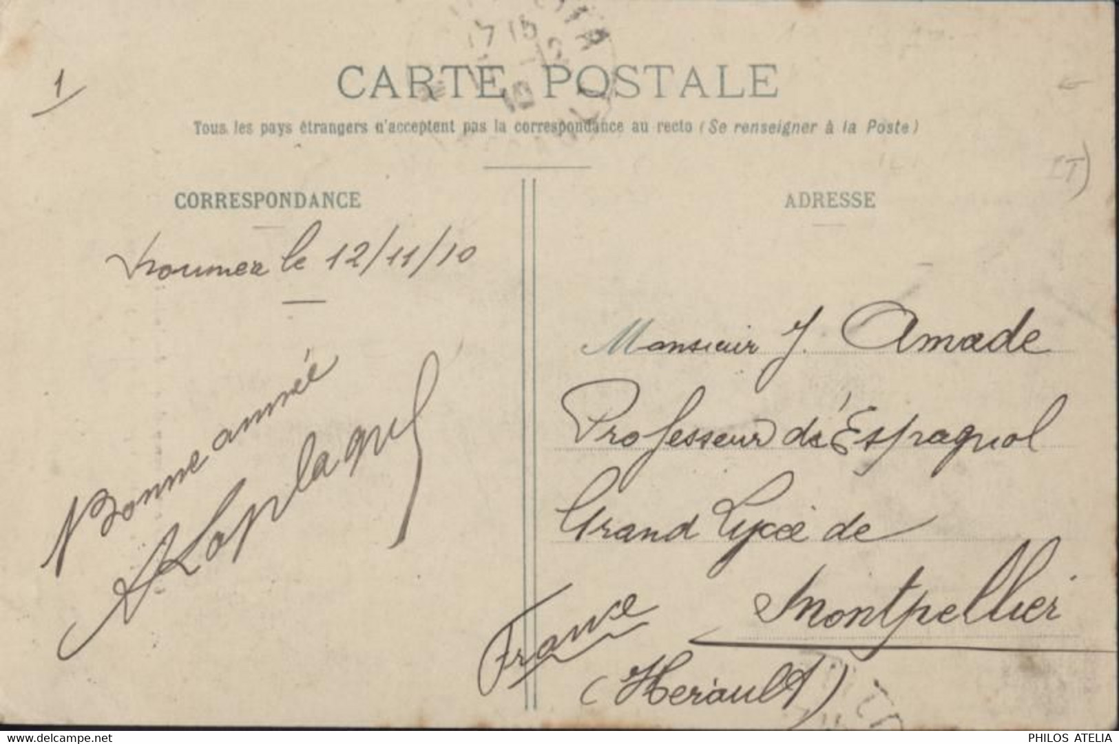 CPA Corde Sympathique Des Indigènes Des Loyalties YT Nouvelle Calédonie N°91 Seul Sur Lettre CAD Nouméa 12 NOV 10 - Cartas & Documentos