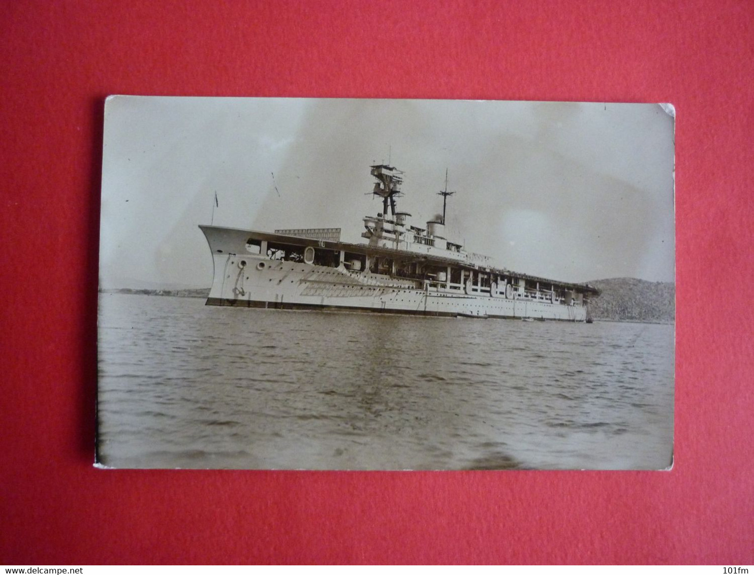 HMS EAGLE SOMEWHERE IN ADRIATIC SEE , EARLY 1930 - Warships