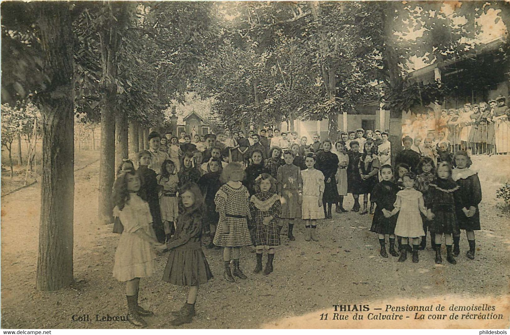 VAL DE MARNE  THIAIS   Pensionnat Des Demoiselles  Rue Du Calvaire - Thiais