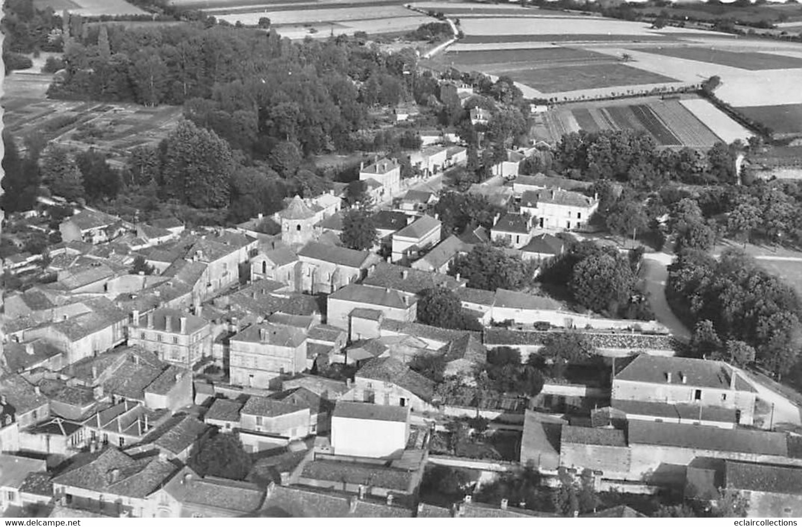 Rouillac       16        Vue Générale Aérienne   1952       (voir Scan) - Rouillac