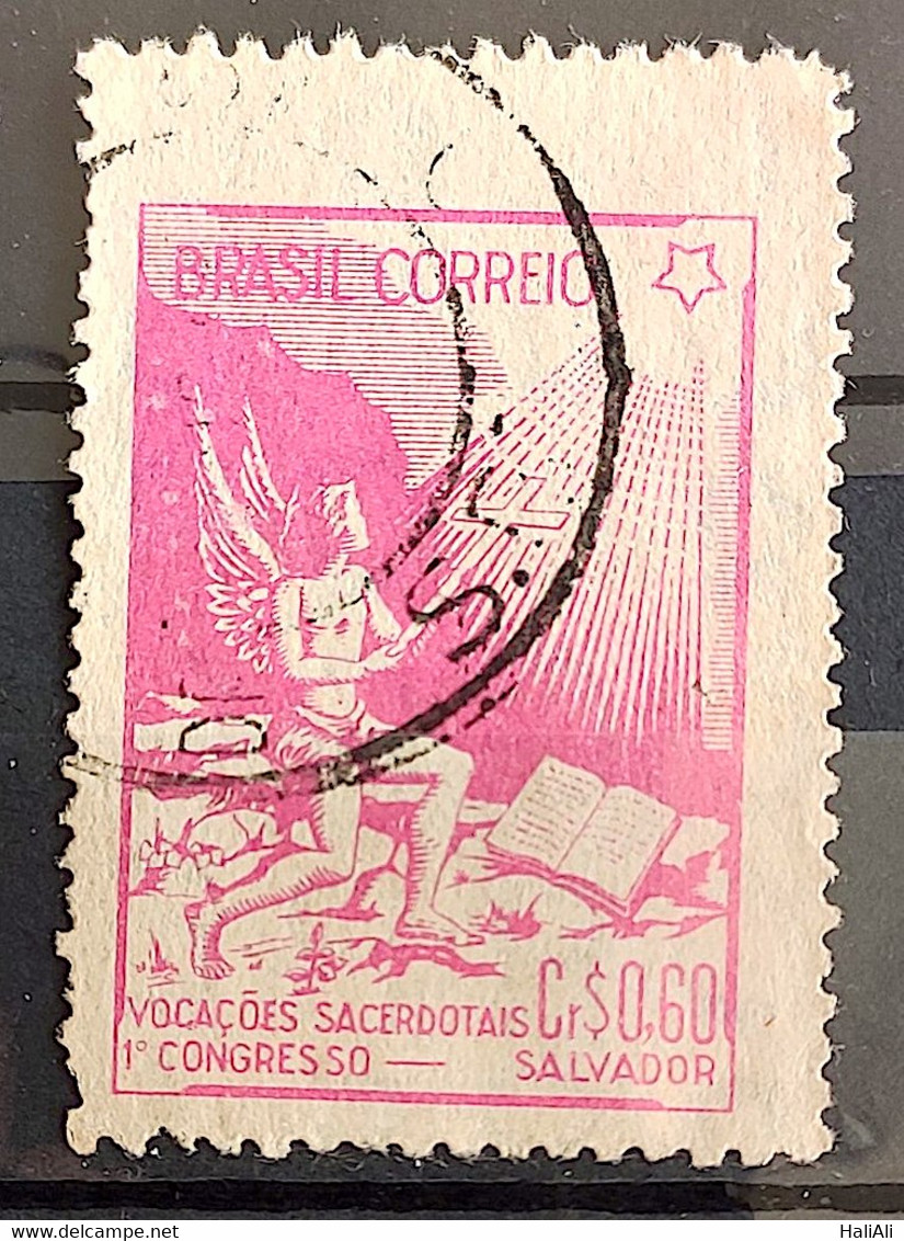 C 247 Brazil Stamp National Congress Of Priestly Vocations Religion 1949 Circulated 2 - Sonstige & Ohne Zuordnung