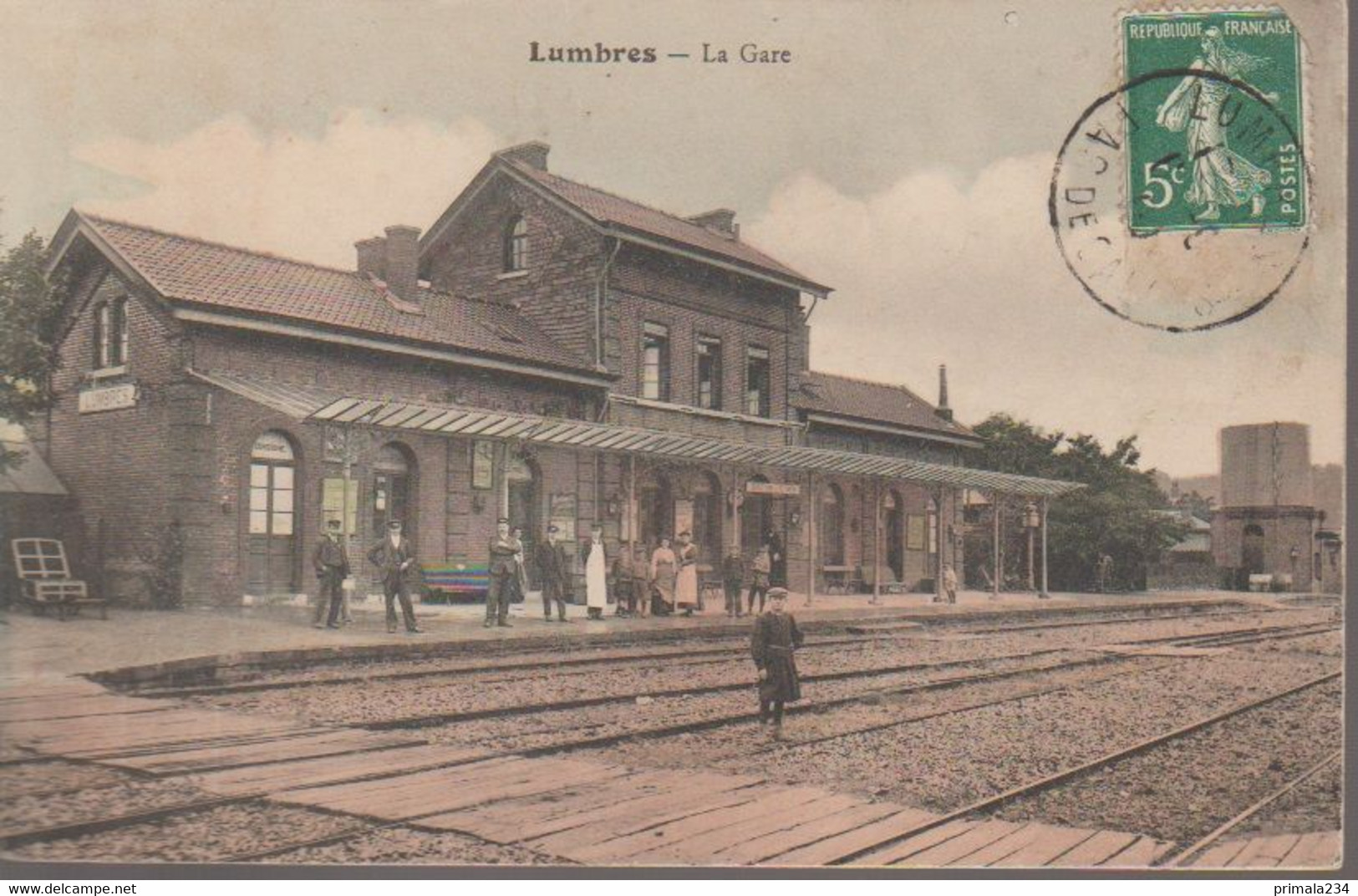 LUMBRES  - LA GARE - Lumbres