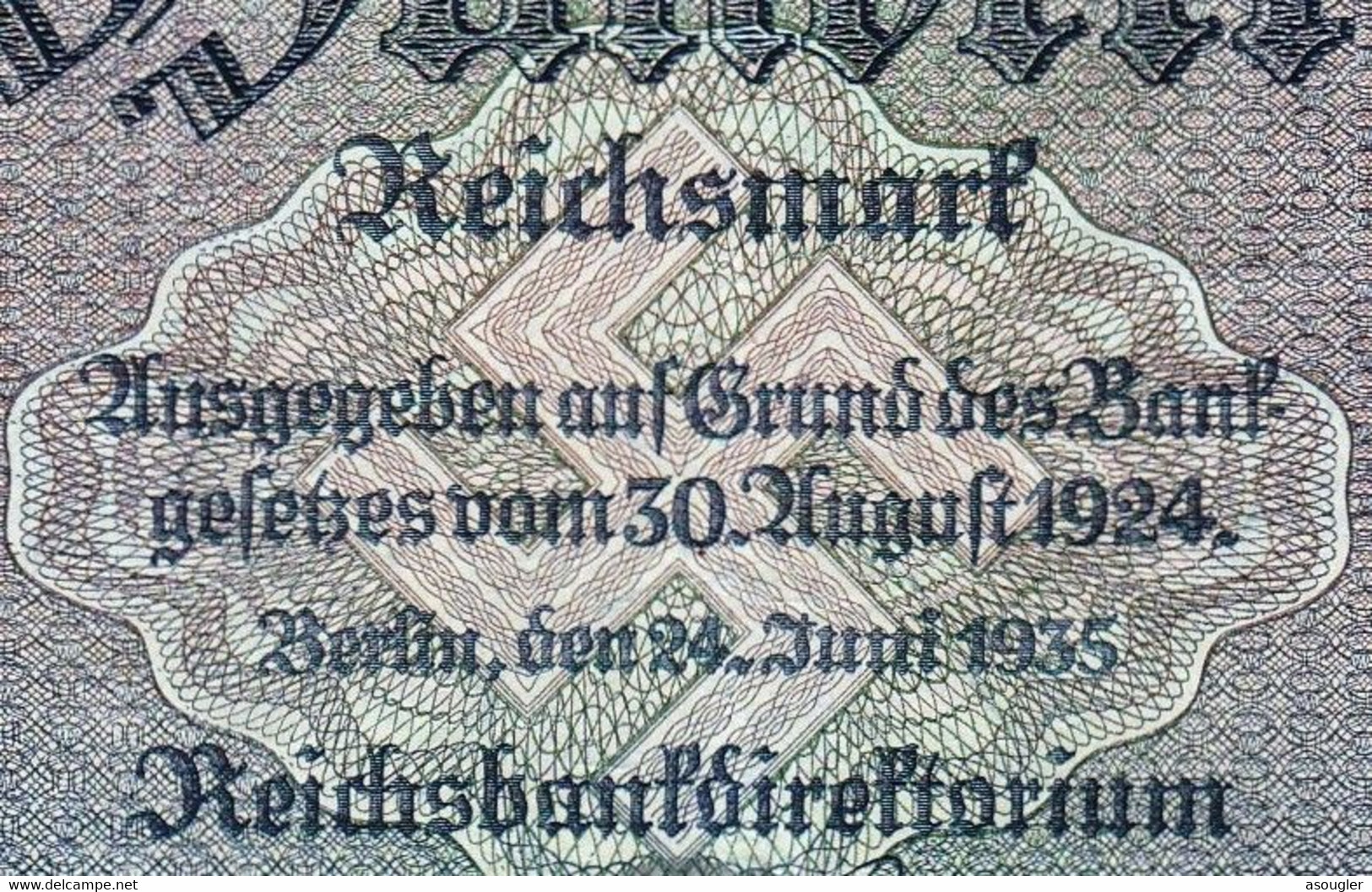 Germany 100 Reichsmark 1935 VF P-183a "free Shipping Via Registered Air Mail" - 100 Reichsmark