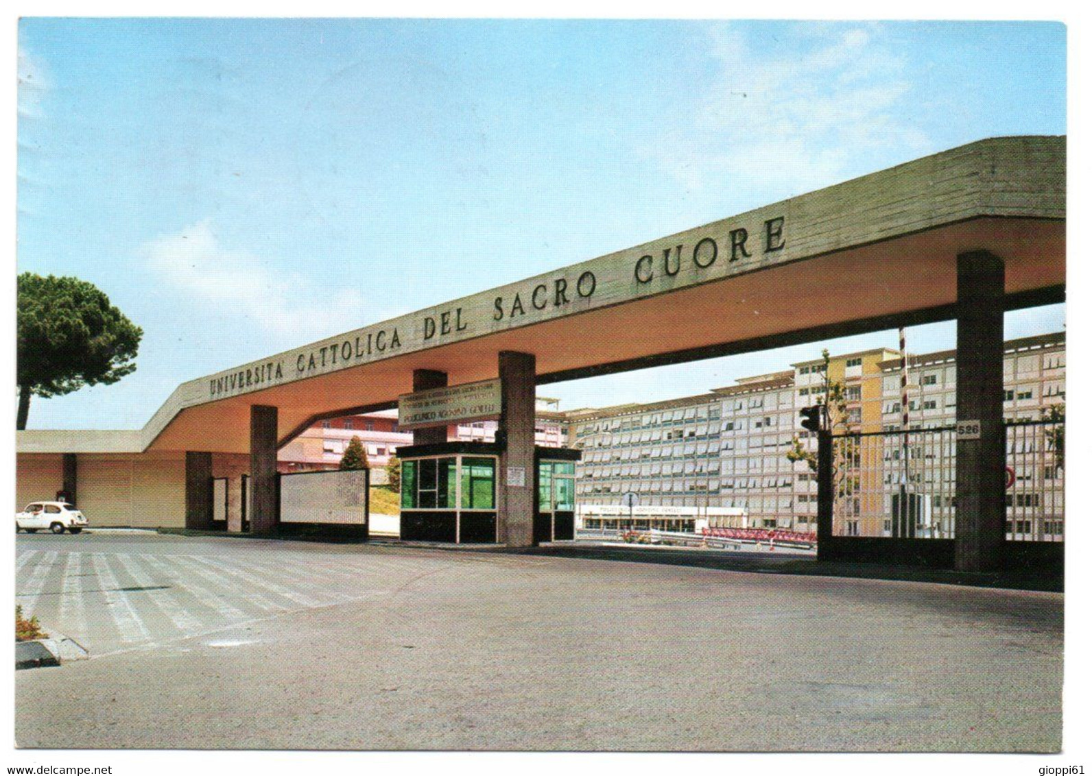 Roma - Ingresso Del Policlinico 'Agostino Gemelli' - Gesundheit & Krankenhäuser