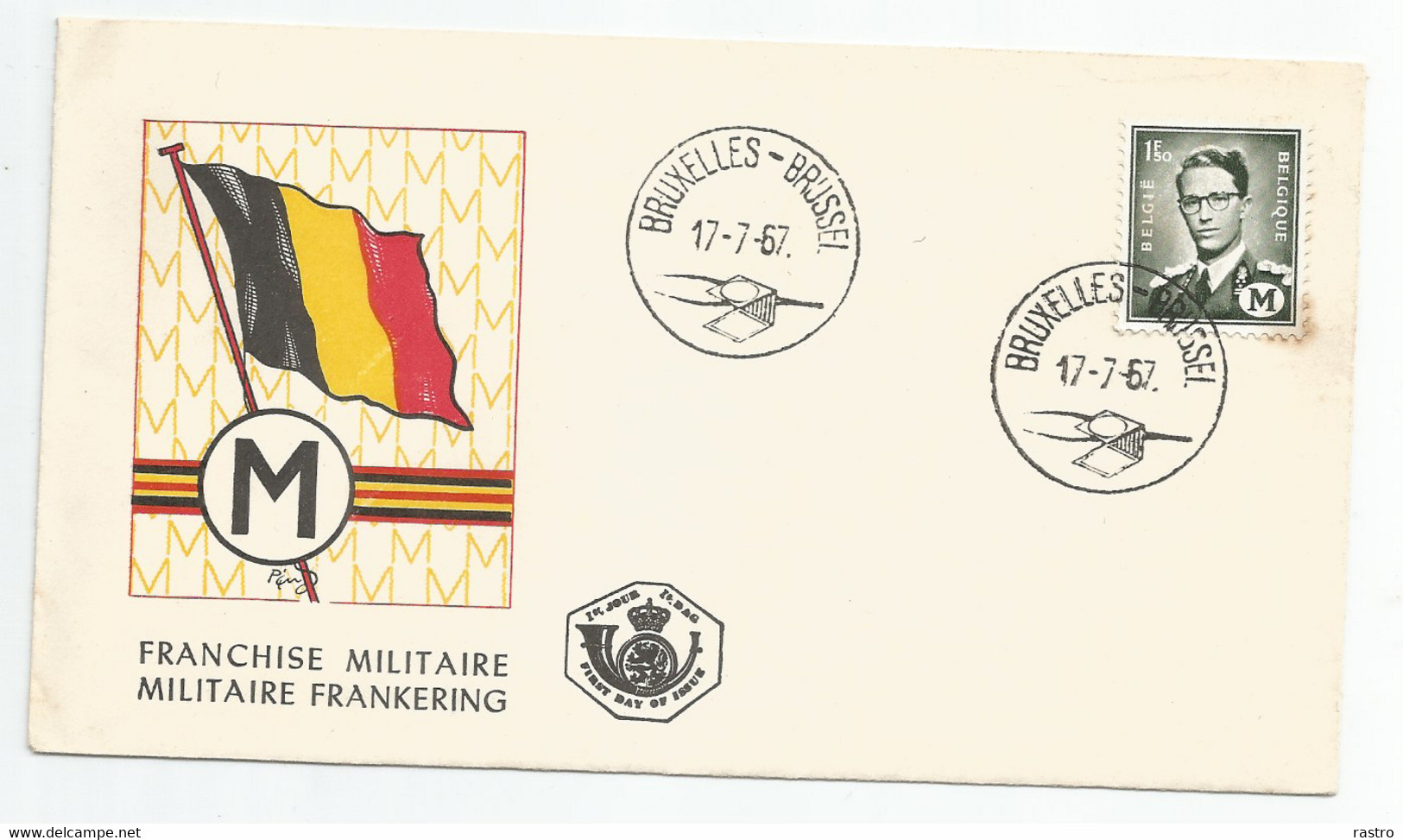 M1 Sur Enveloppe  FDC  Non-adressée - Other & Unclassified