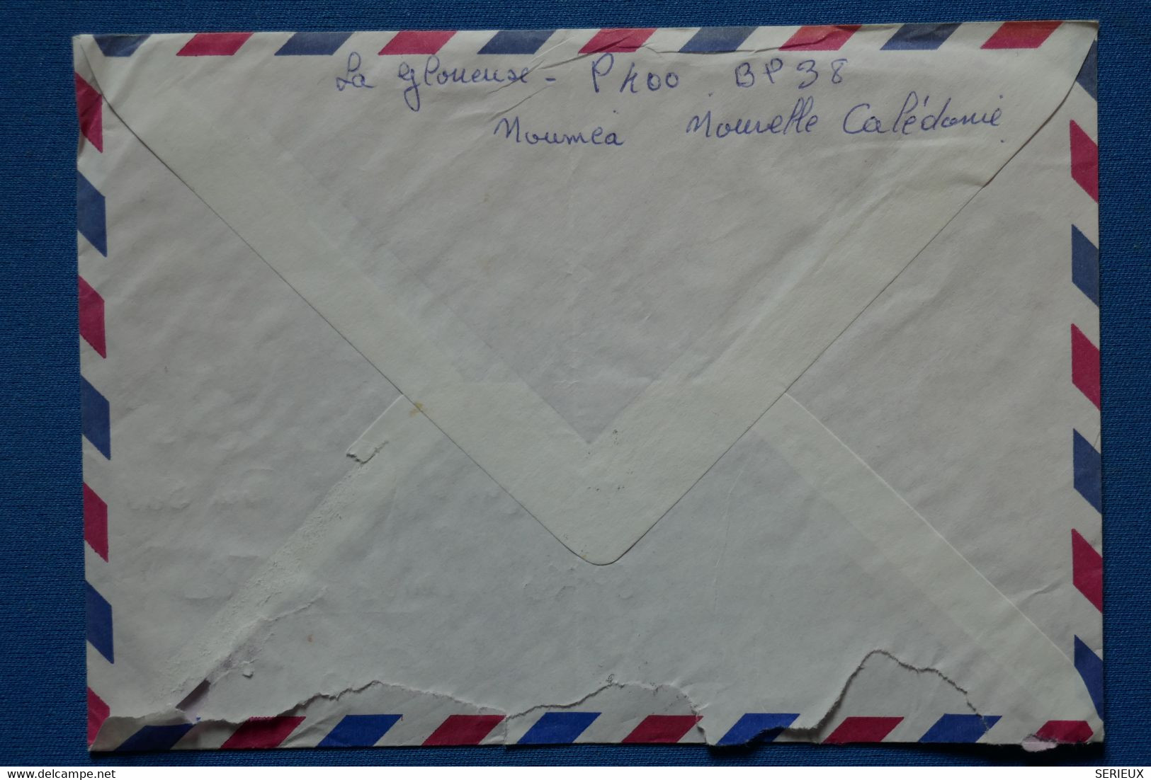 Q3 NOUVELLE CALEDONIE BELLE LETTRE 1990 NOUMEA POUR LA  FRANCE + AFFRANCH. PLAISANT - Cartas & Documentos