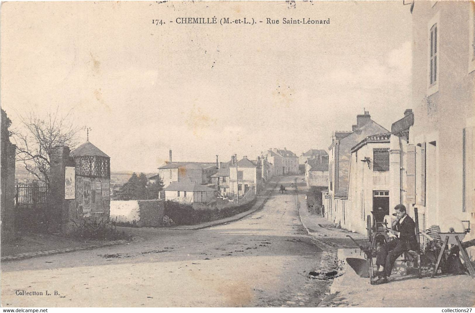 49-CHEMILLE- RUE SAINT-LEONARD - Chemille