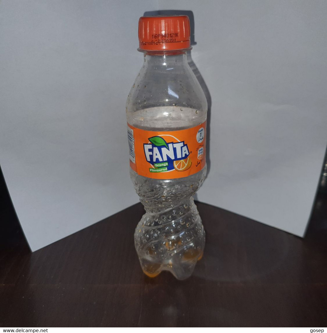 HABRON-FANTA-orange-(bottle-plastic)-(100ml)-used - Other & Unclassified