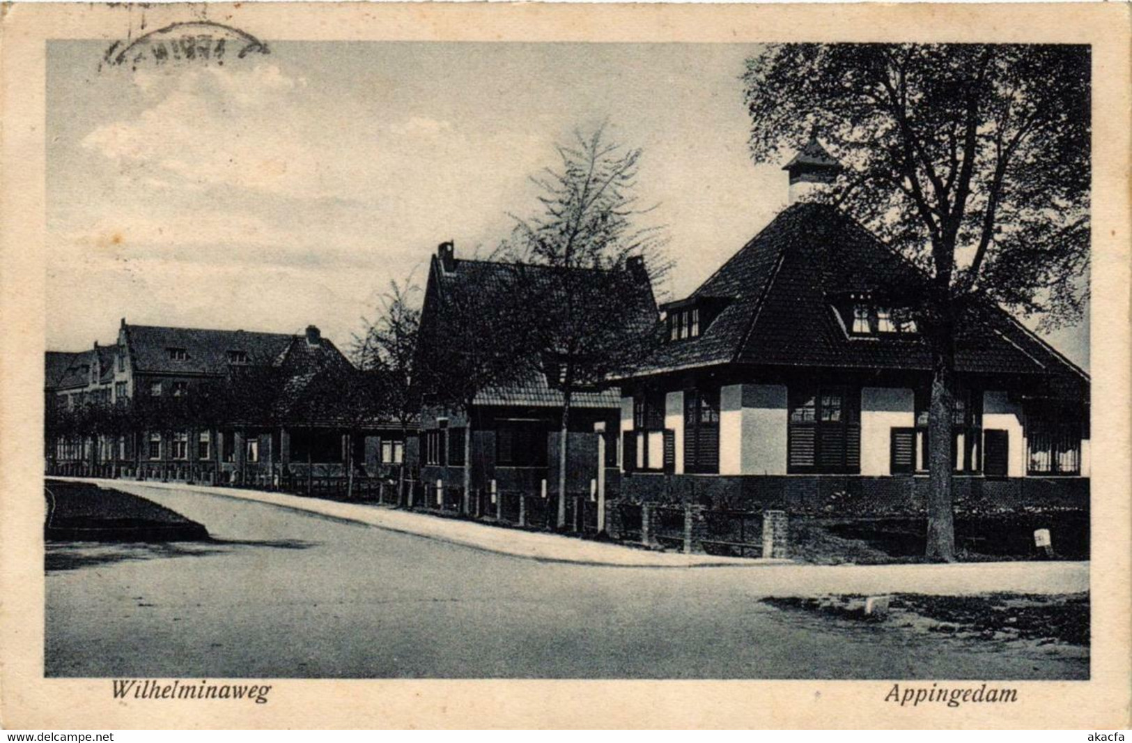 CPA AK APPINGEDAM Wilhelminaweg NETHERLANDS (706163) - Appingedam