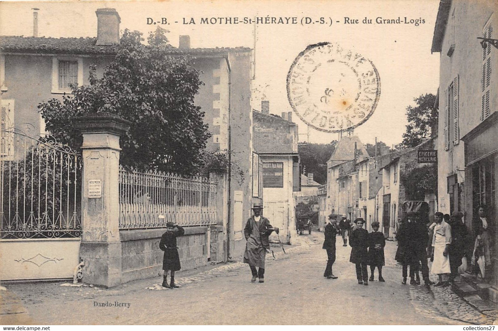 79-LA-MOTHE-SAINT-HERAY-RUE DU GRANDS-LOGIS - La Mothe Saint Heray