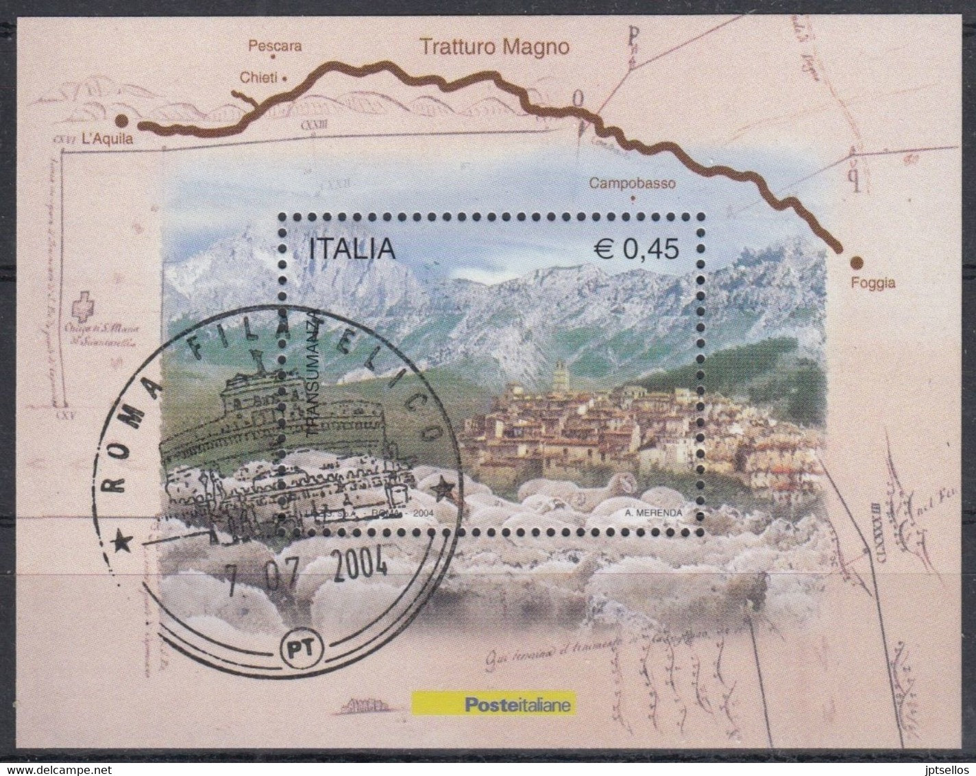 ITALIA 2004 Nº HB-37 USADO - 2001-10: Used