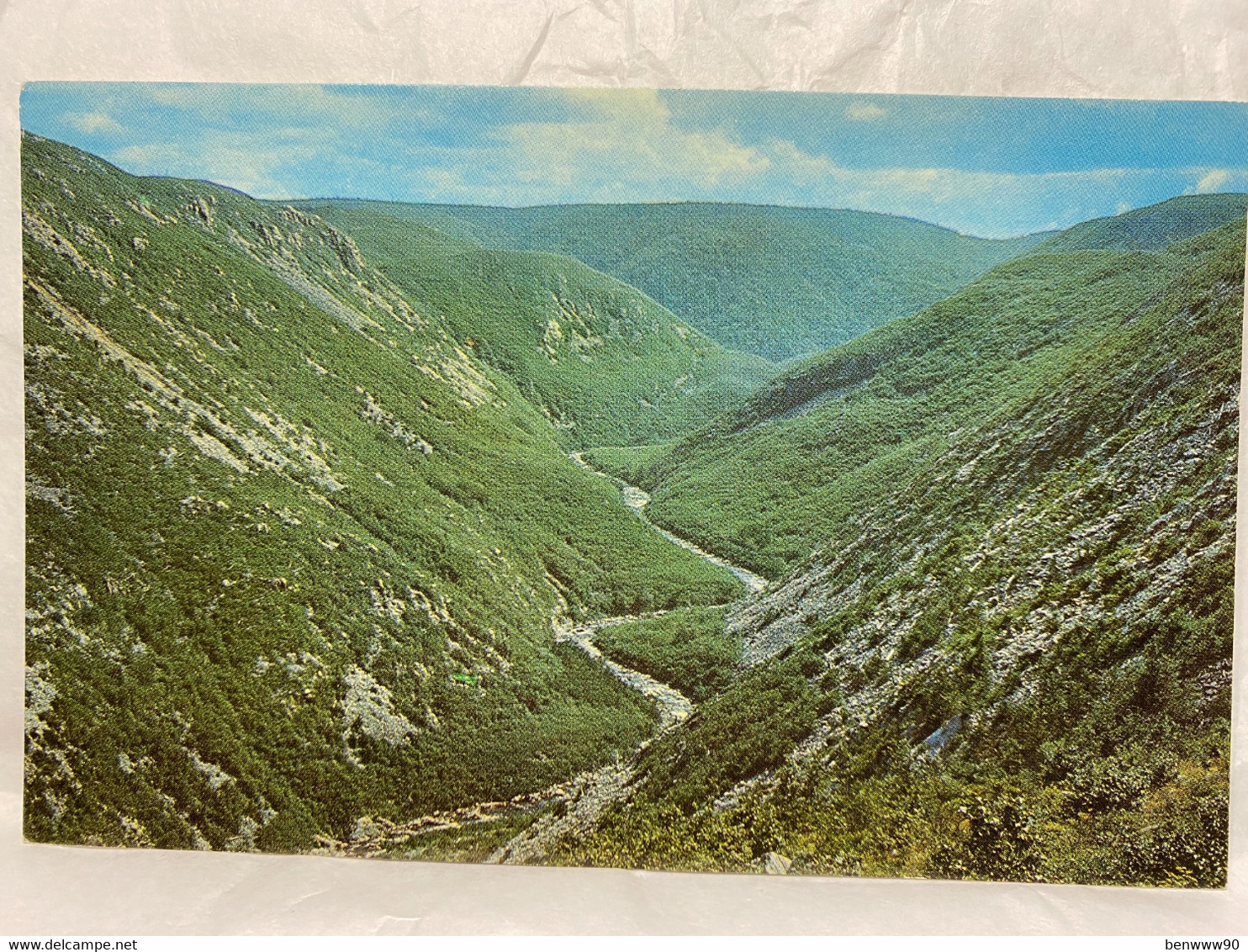 Mackenzie River, Pleasant Bay, Cape Breton Hoghlands National Park, Nova Scotia, Unused, Canada Postcard - Cape Breton