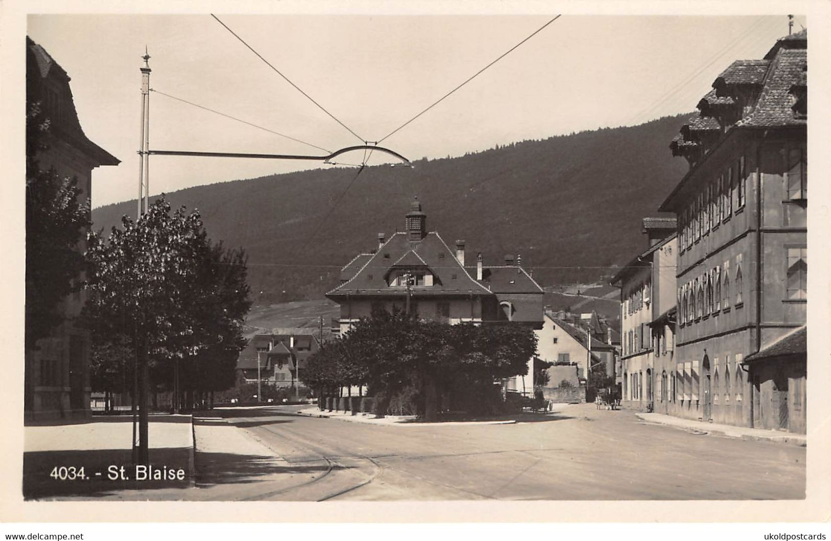 CPA  Suisse, ST BLAISE, Carte Photo - Saint-Blaise