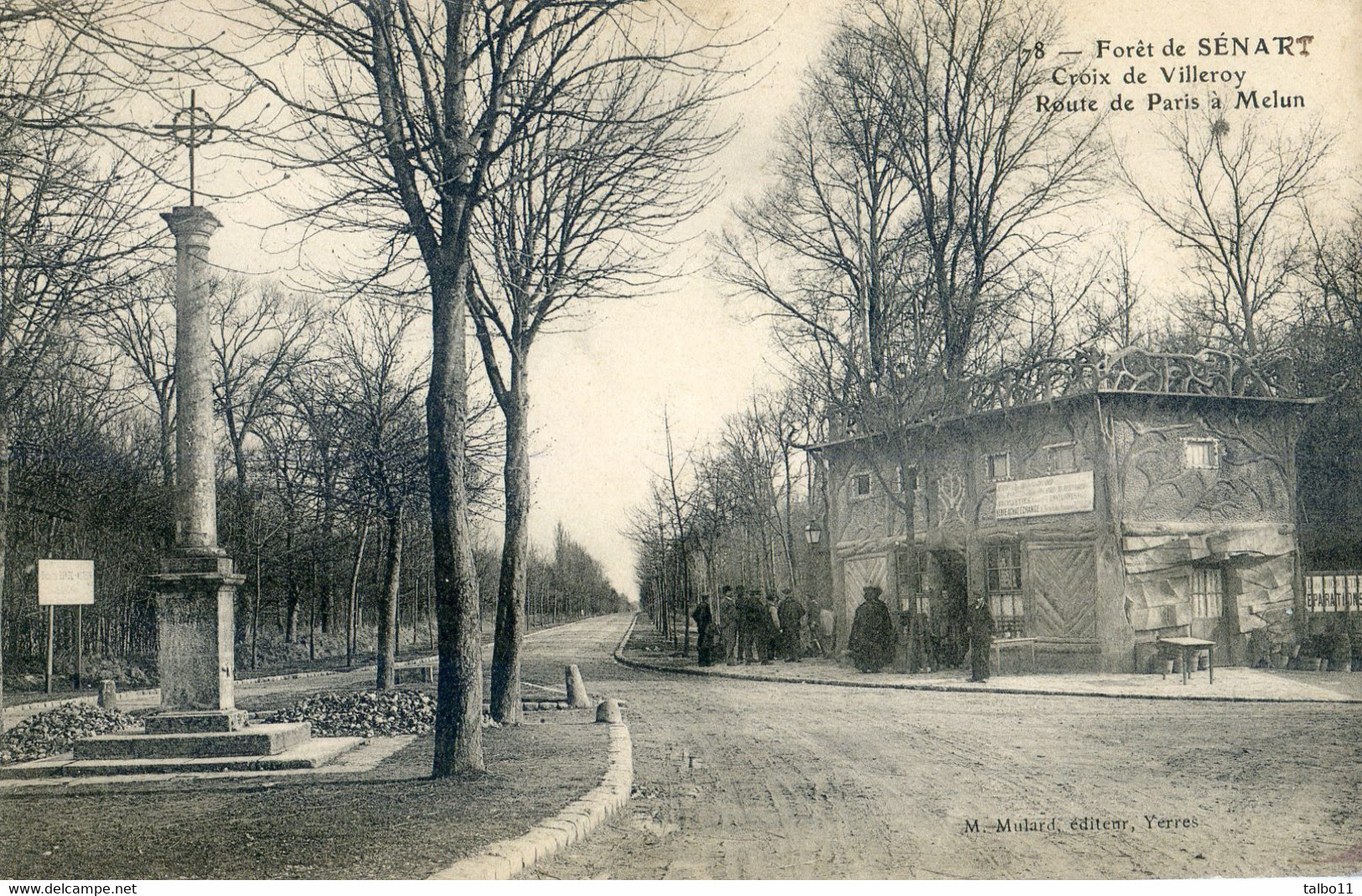 91 - Forêt De Senart - Croix De Villeroy - Route De Paris à Melun - Sénart