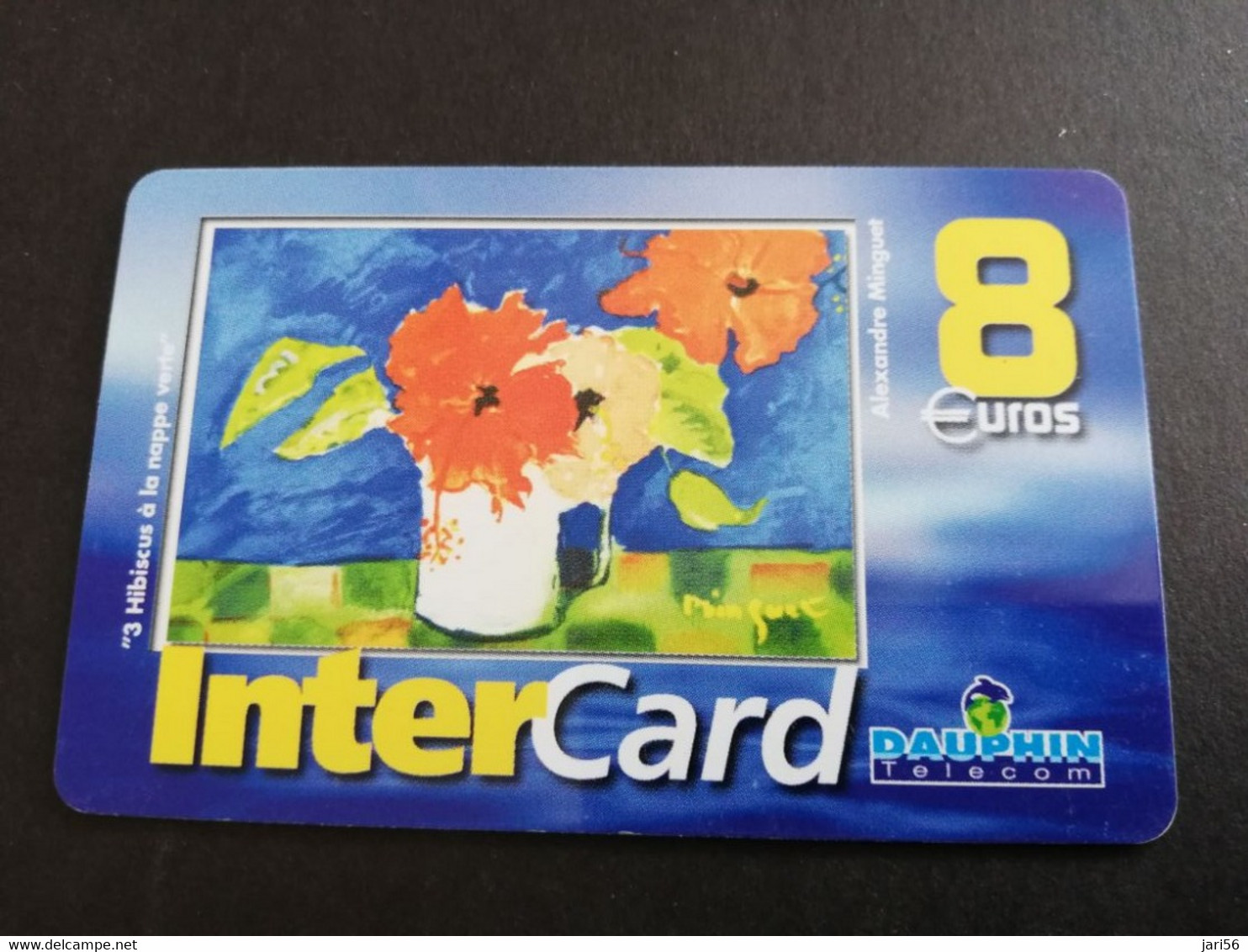 Caribbean Phonecard St Martin French INTERCARD  8 EURO  NO 084  **5234** - Antillas (Francesas)