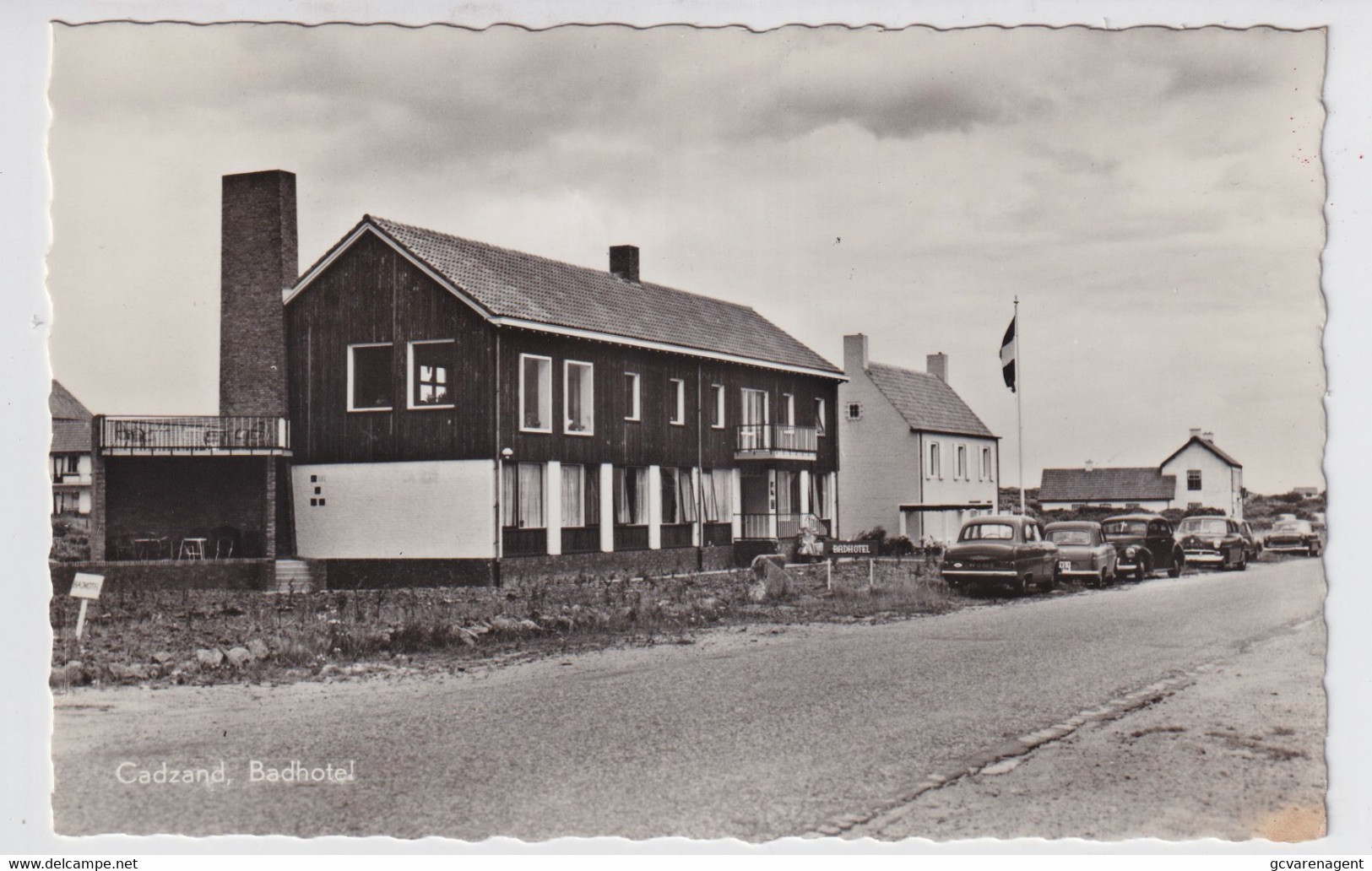 CADZAND   BADHOTEL    FOTOKAART - Cadzand