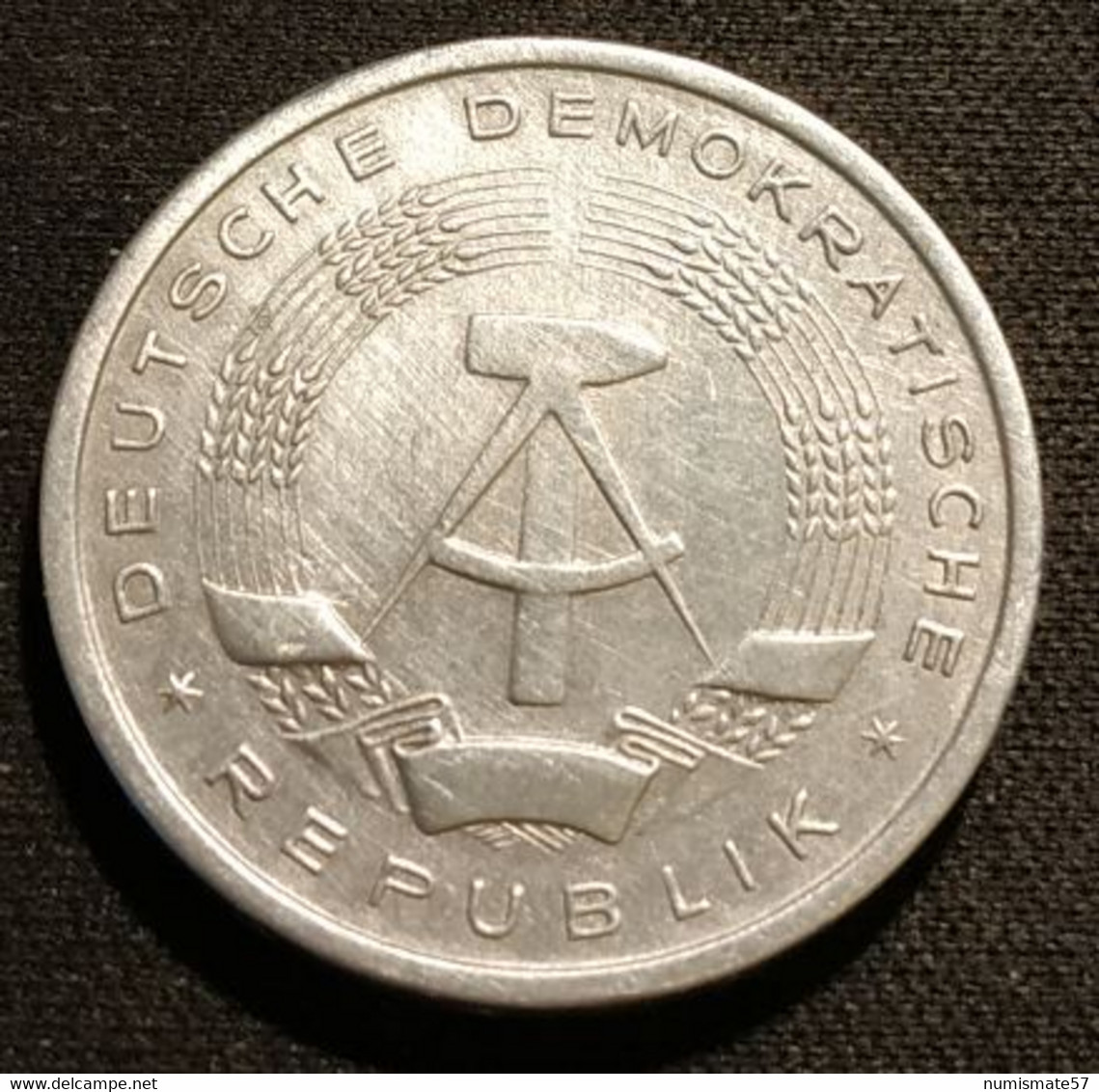 RDA - ALLEMAGNE - GERMANY - 1 MARK 1956 A - KM 13 - 1 Mark