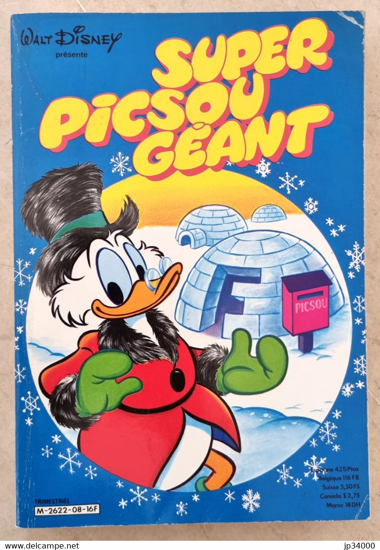 Super PICSOU GEANT N° 8 Très Bon état (A) - Picsou Magazine