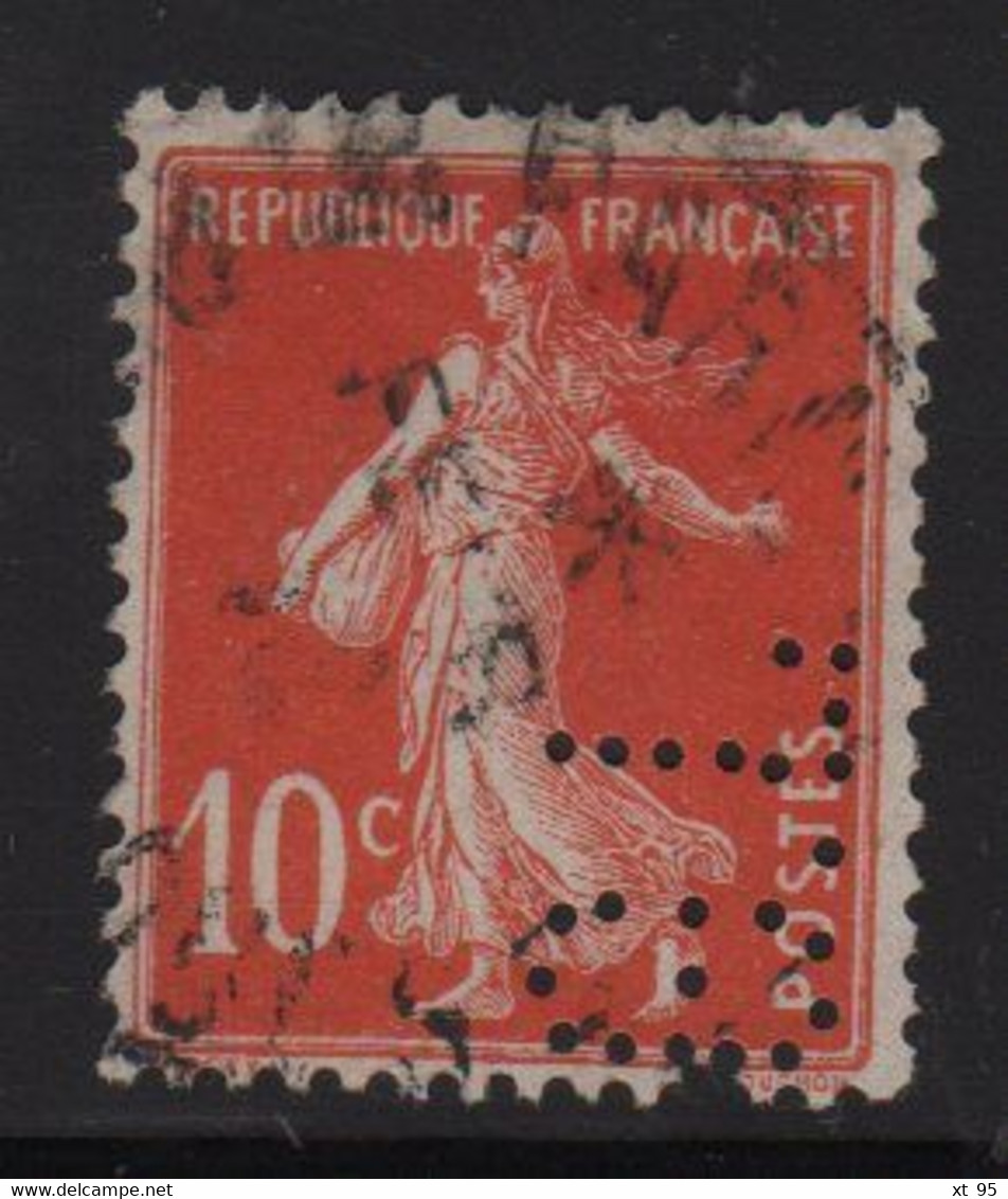 Perforation GL 82 - Galeries Lafayette - 10c Type Semeuse - Indice 3 - Altri & Non Classificati