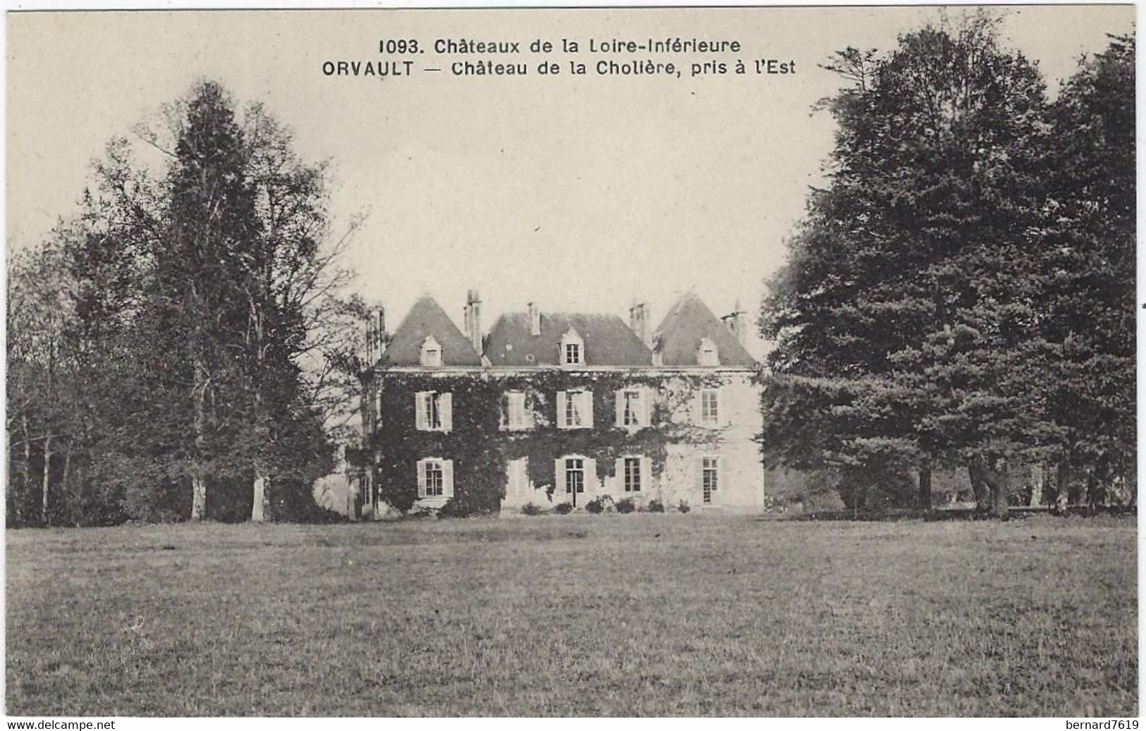 44   Orvault  - Vue   Chateau De La Choliere Pris A L'est - Orvault