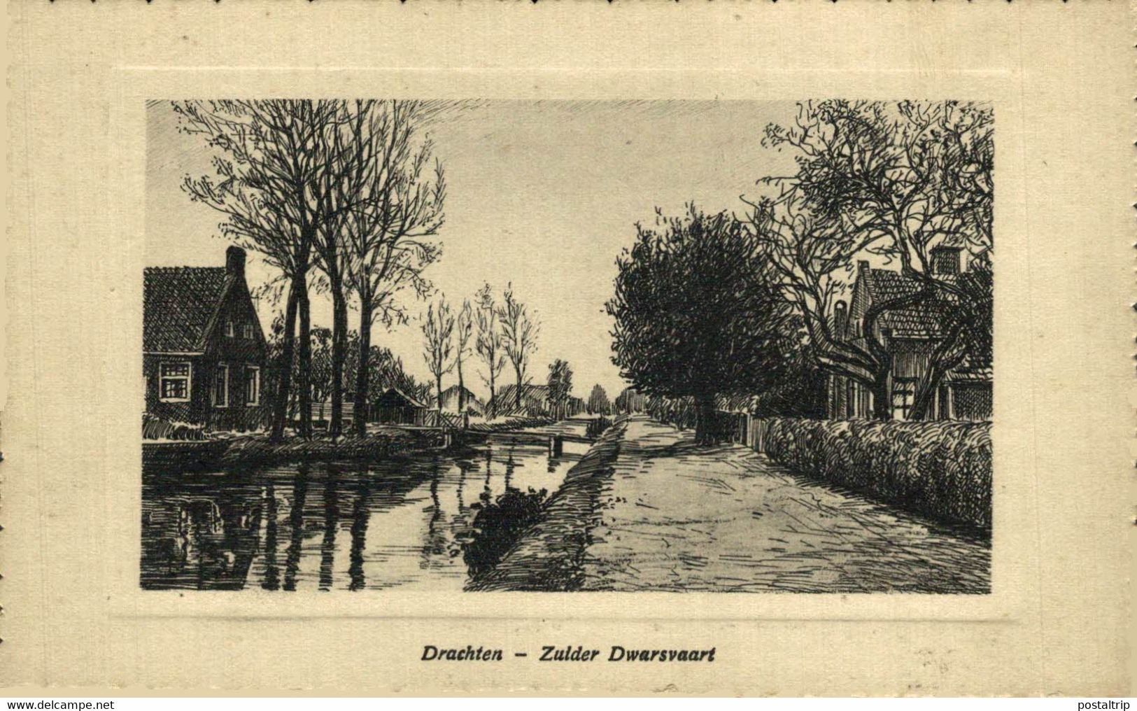 Drachten  Zulder Dwarsvaart  Friesland  HOLLAND HOLANDA NETHERLANDS - Drachten