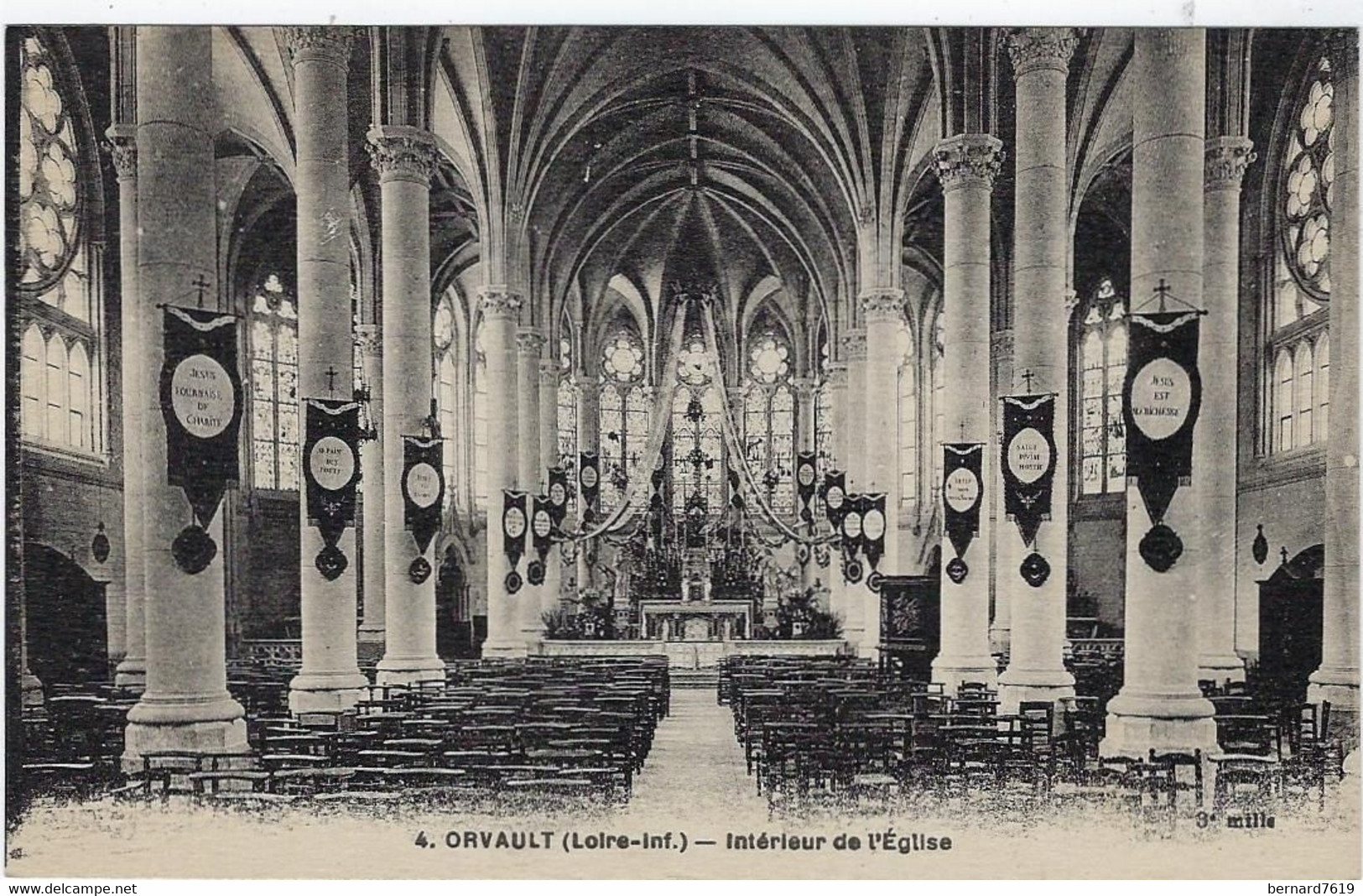 44   Orvault  -   Interieur   L'eglise - Orvault