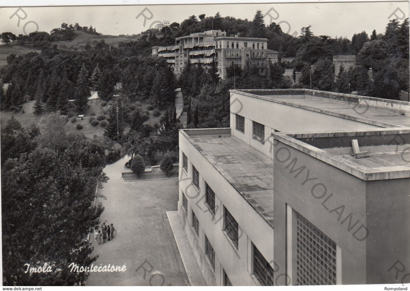 CARTOLINA  IMOLA,EMILIA ROMAGNA,MONTECATONE,BELLA ITALIA,RELIGIONE,MEMORIA,STORIA,CULTURA,VIAGGIATA 1962 - Imola