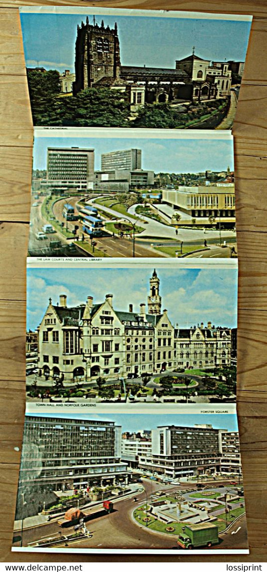 United Kingdom:Bradford Lettercard With 6 Views, Pre 1977 - Bradford