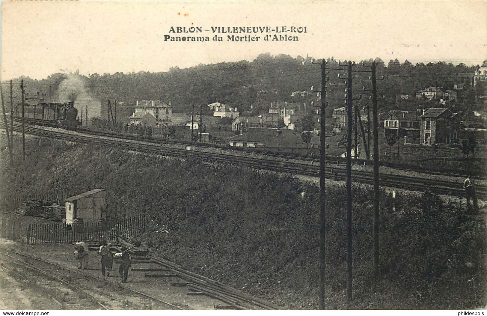 94  ABLON   Panorama Du Mortier D'Ablon - Ablon Sur Seine